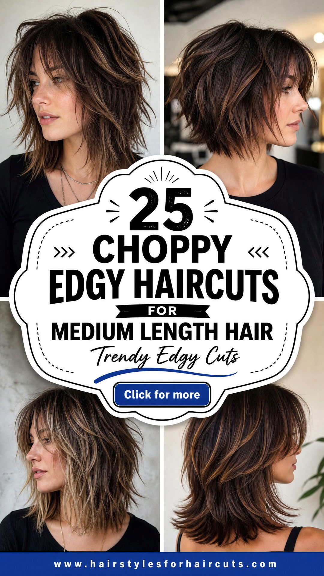 25 Choppy Edgy Haircuts for Medium Length Hair Trends - 25 Choppy Edgy Haircuts for Medium Length Hair Trends