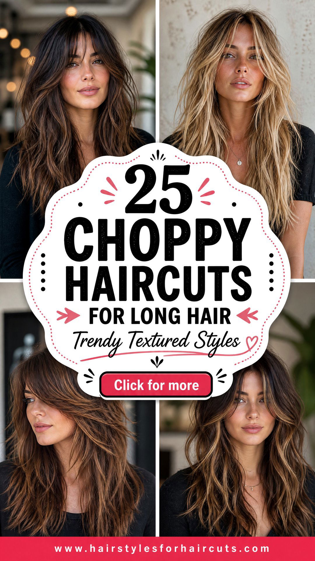 25 Choppy Haircuts for Long Hair Trendy Textured Styles - 25 Choppy Haircuts for Long Hair: Trendy Textured Styles