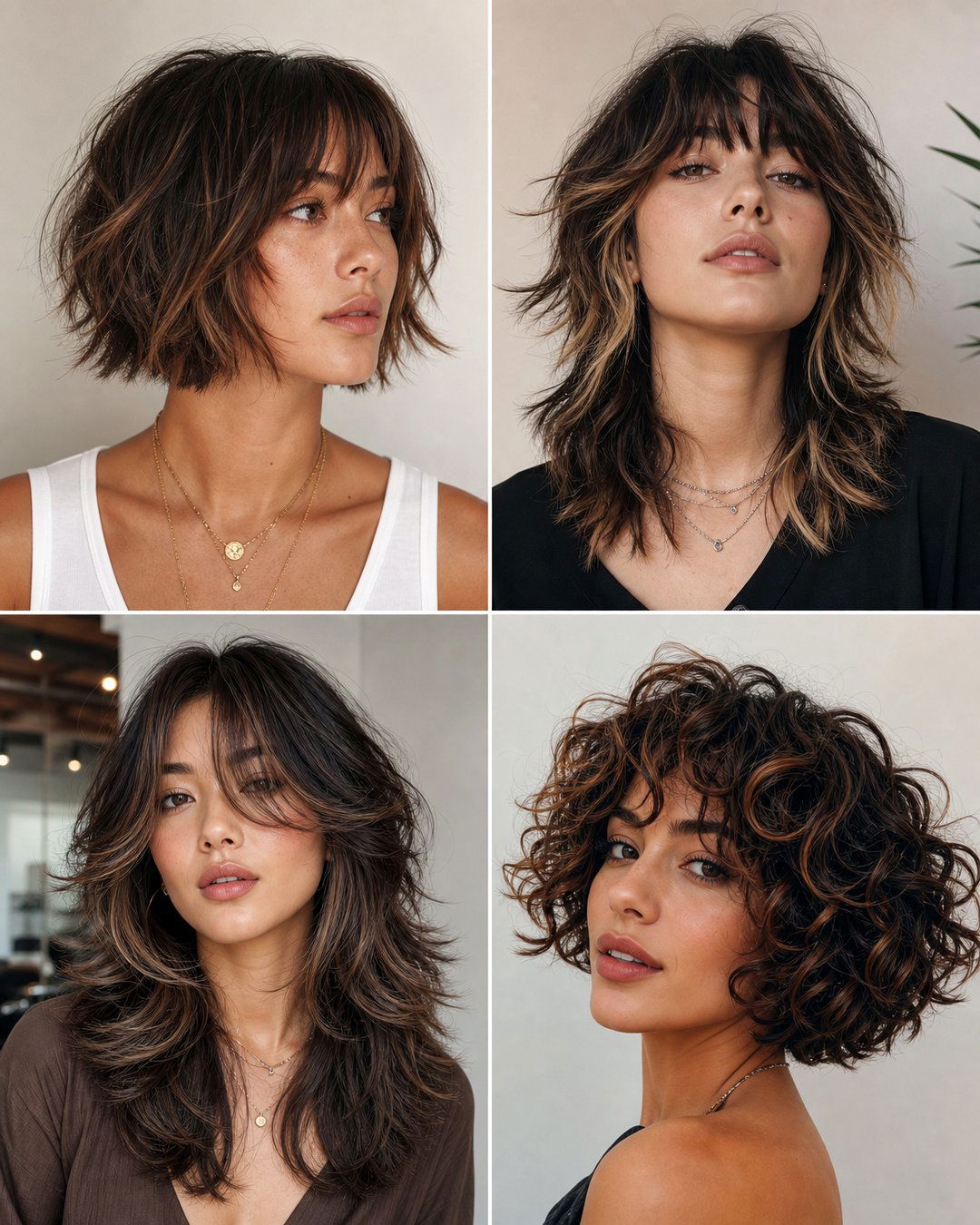 25 Choppy Haircuts for Medium Hair Trendy Textured Looks