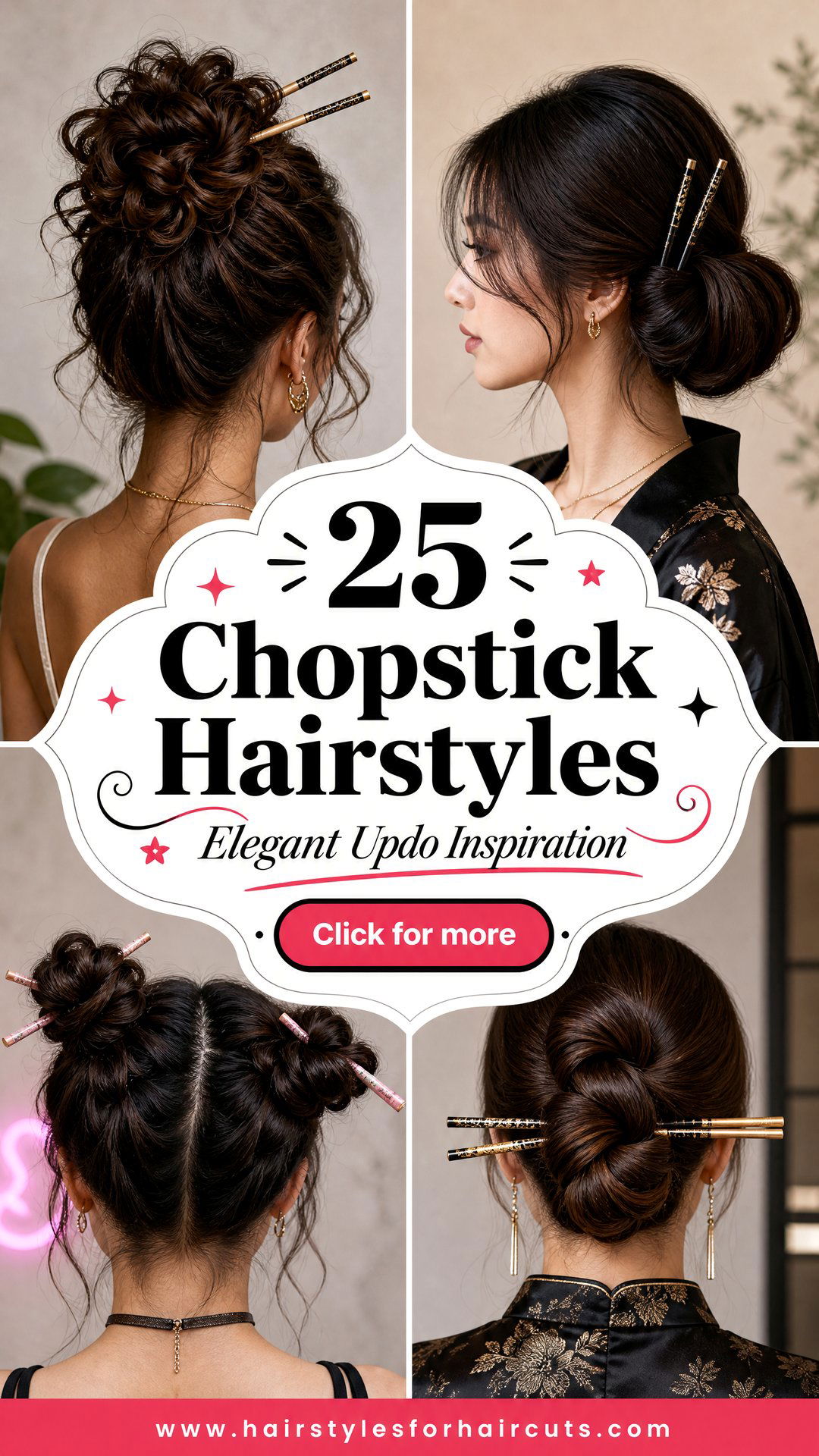 25 Chopstick Hairstyles Elegant Updo Ideas to Try - 25 Chopstick Hairstyles: Elegant Updo Ideas to Try