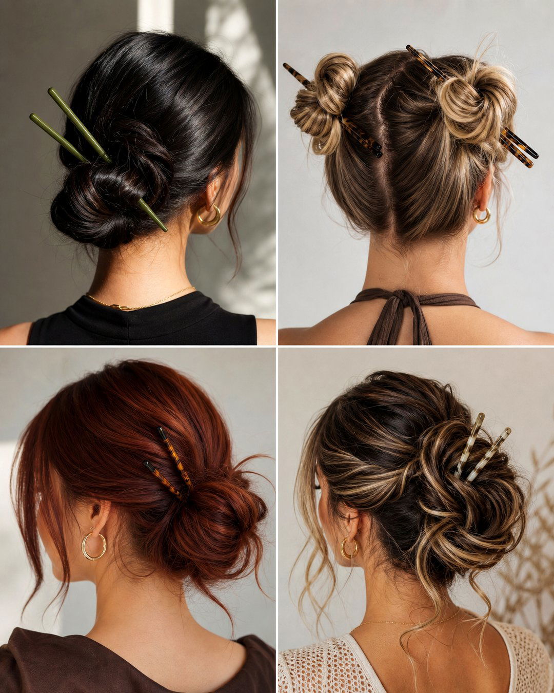 25 Chopstick Hairstyles Elegant Updo Ideas to Try