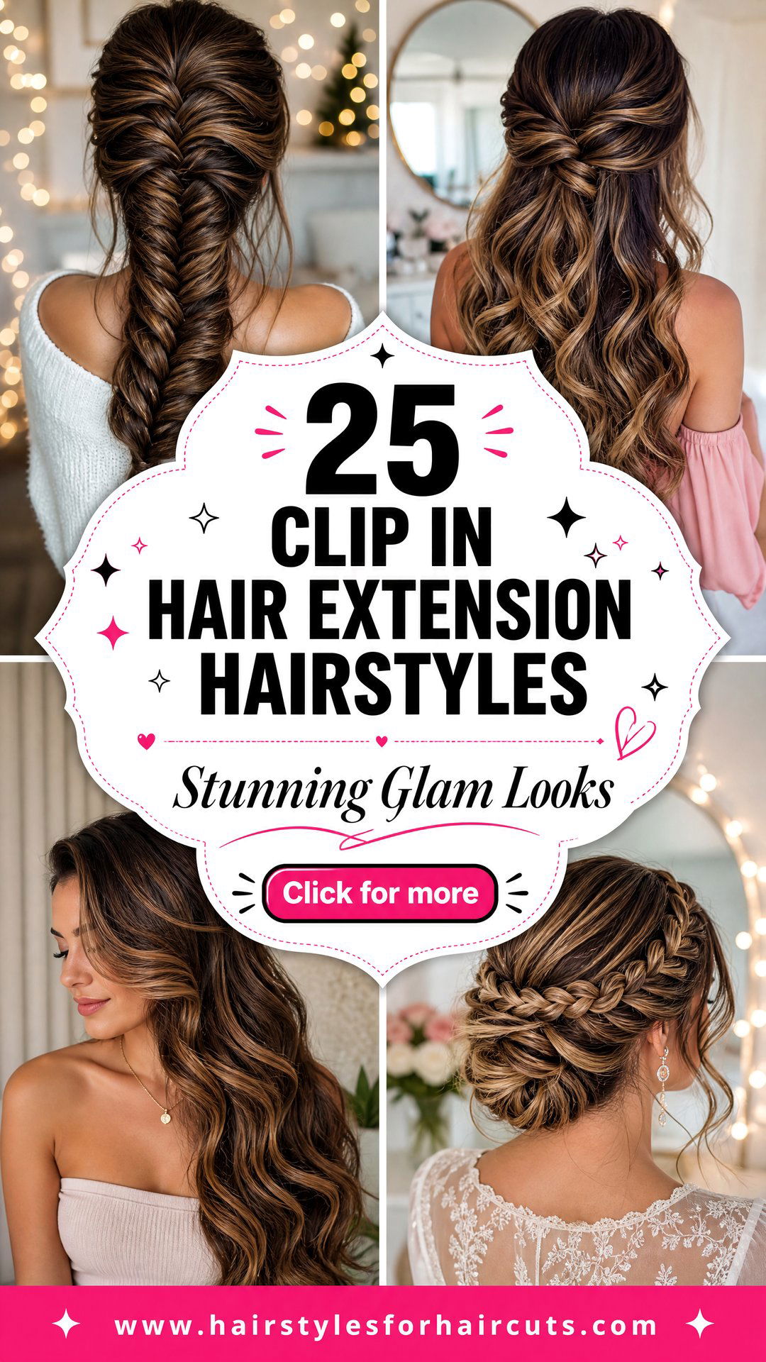 25 Clip In Hair Extension Hairstyles for Stunning Looks - 25 Clip In Hair Extension Hairstyles for Stunning Looks