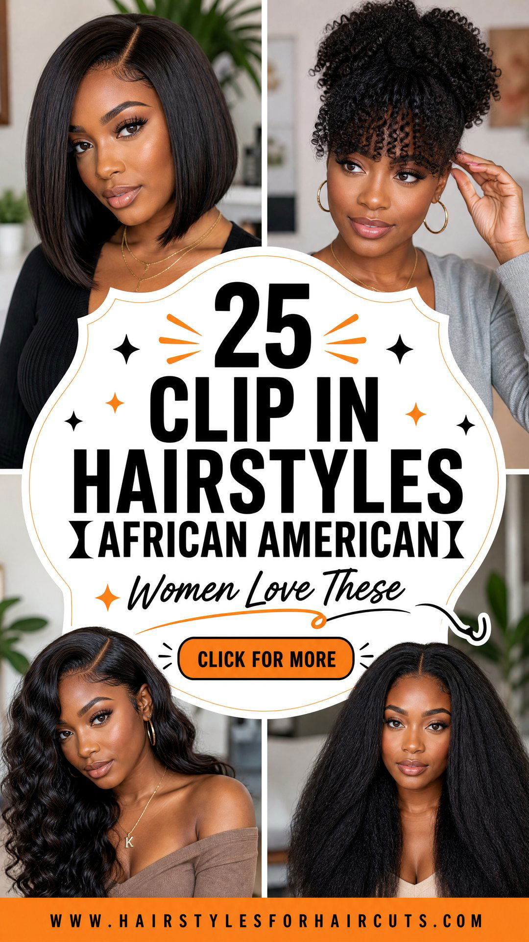 25 Clip In Hairstyles African American Women Love - 25 Clip In Hairstyles African American Women Love