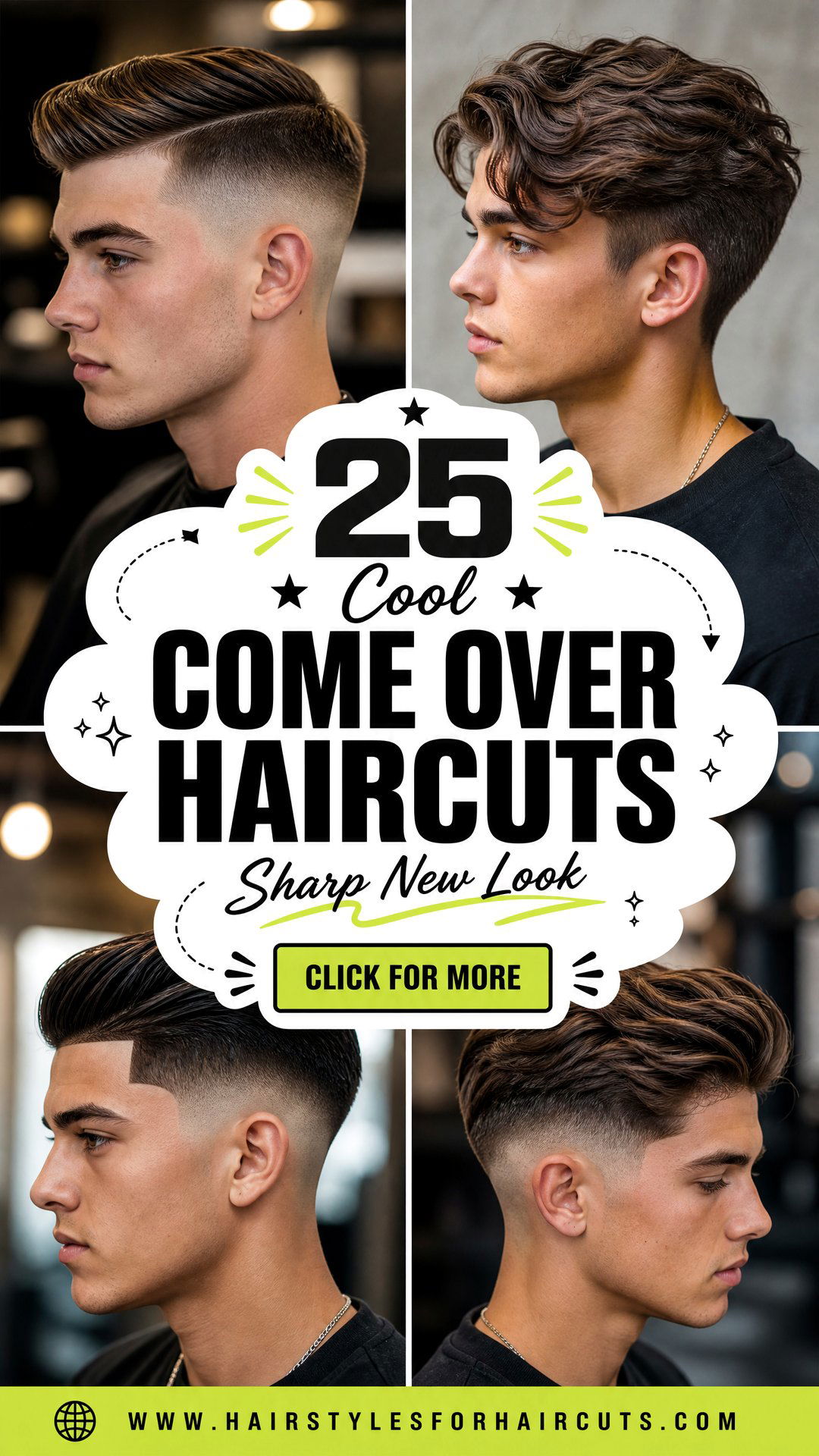 25 Cool Come Over Haircuts for a Sharp New Look - 25 Cool Come Over Haircuts for a Sharp New Look