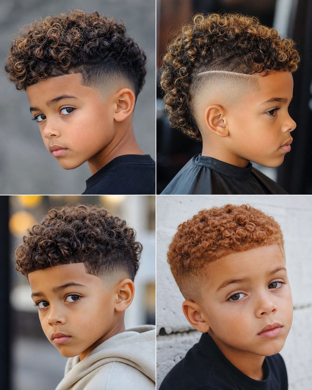 25 Cool Haircuts for Boys Kids With Curly Hair