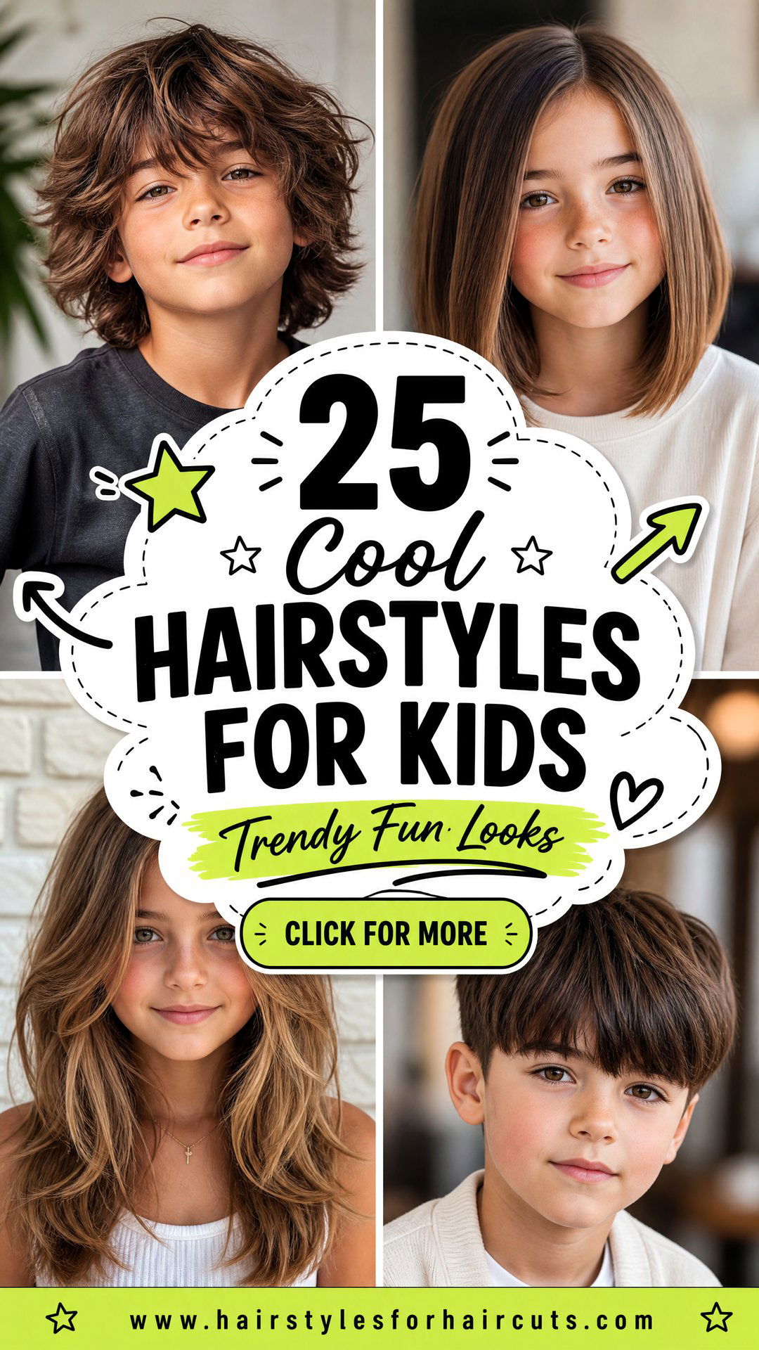 25 Cool Hairstyles for Kids Trendy and Fun Looks - 25 Cool Hairstyles for Kids: Trendy & Fun Looks