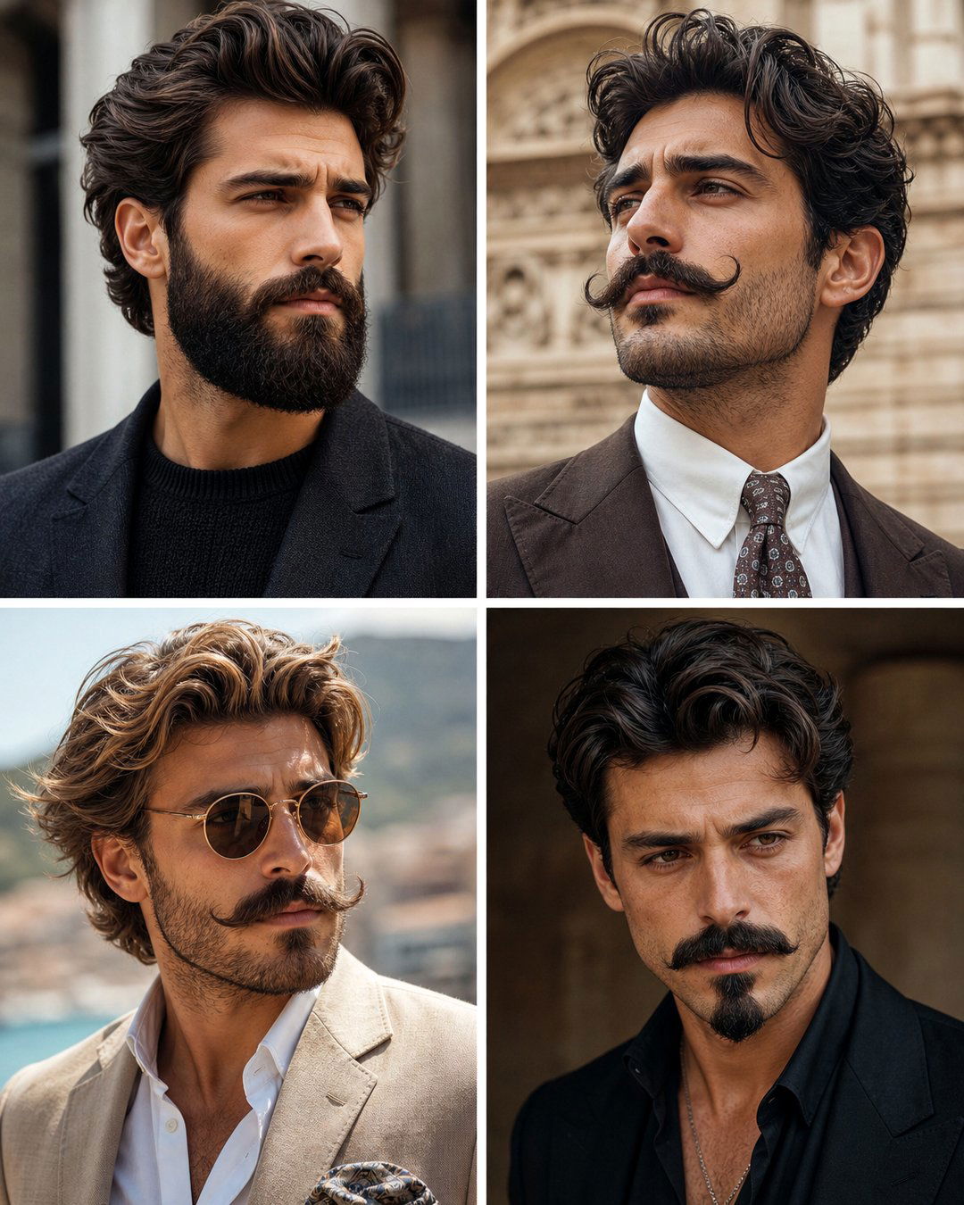 25 Cool Italian Facial Hairstyles for a Bold Look