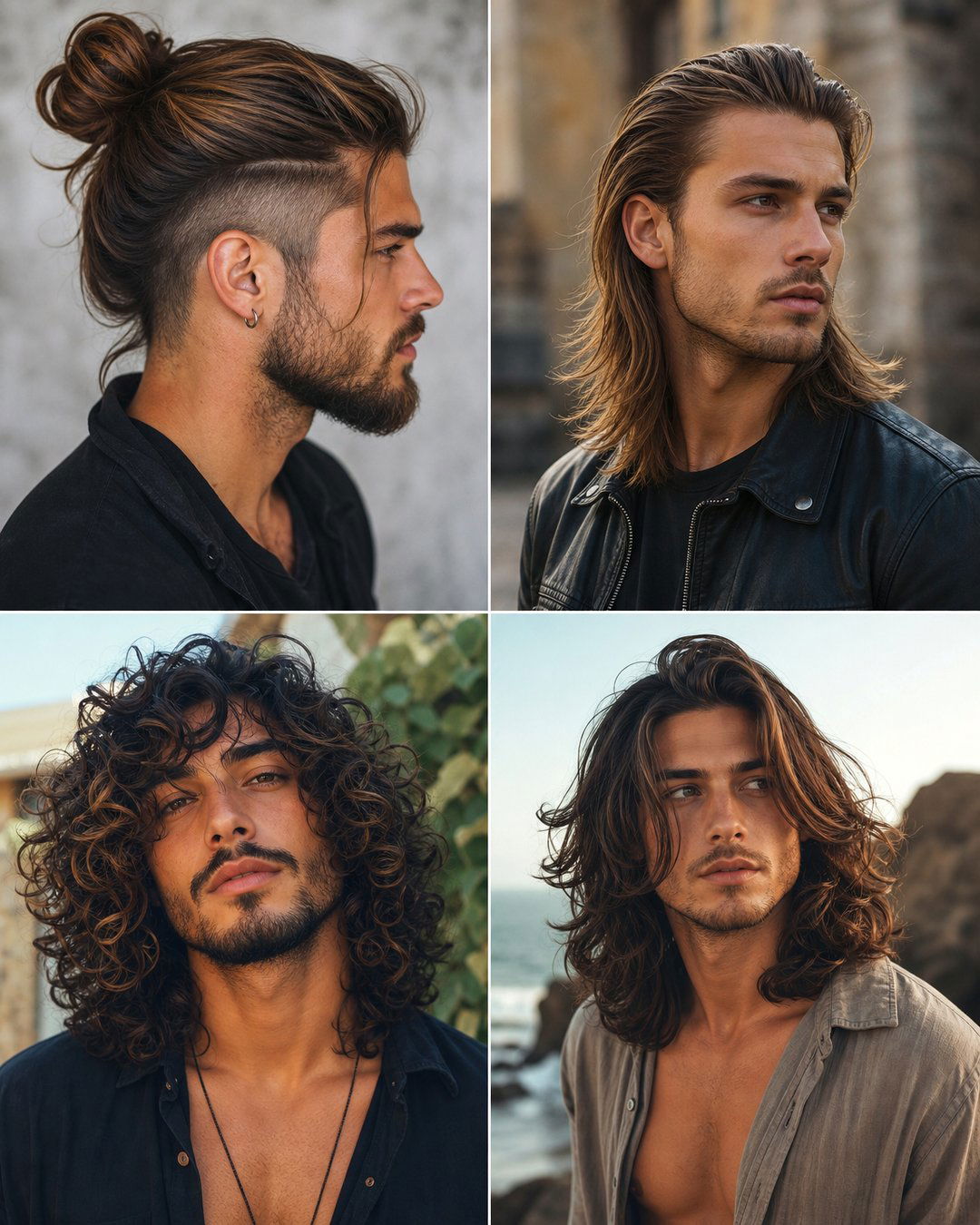 25 Cool Long Hair Stud Haircuts to Rock in 2025