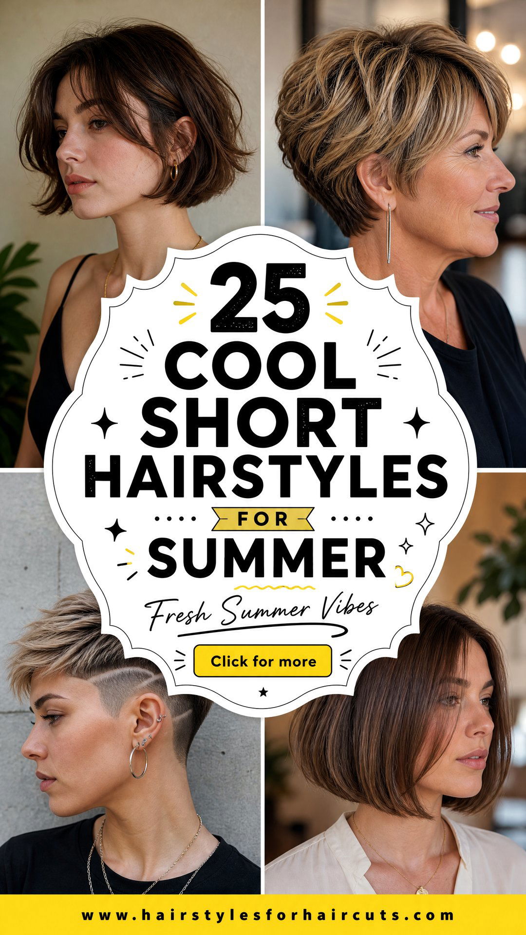 25 Cool Short Hairstyles for Summer Youll Love - 25 Cool Short Hairstyles for Summer You’ll Love