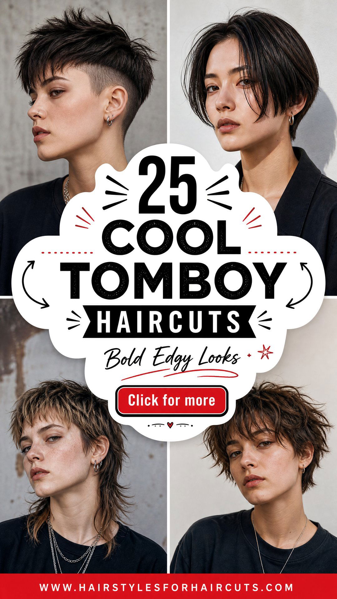 25 Cool Tomboy Haircuts for a Bold Edgy Look - 25 Cool Tomboy Haircuts for a Bold, Edgy Look