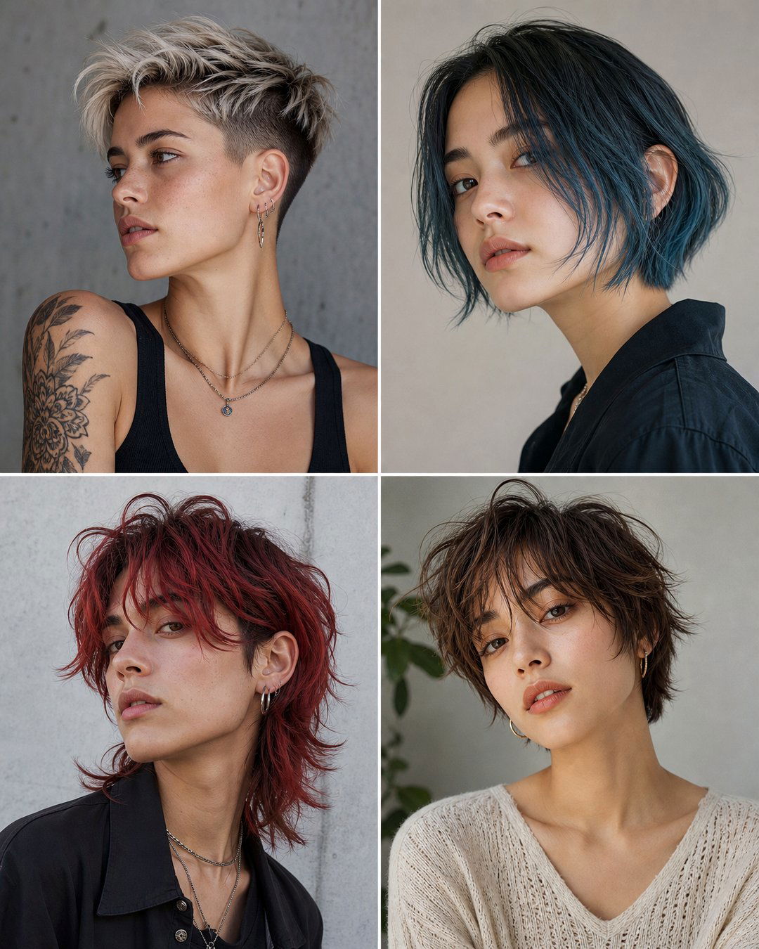 25 Cool Tomboy Haircuts for a Bold Edgy Look