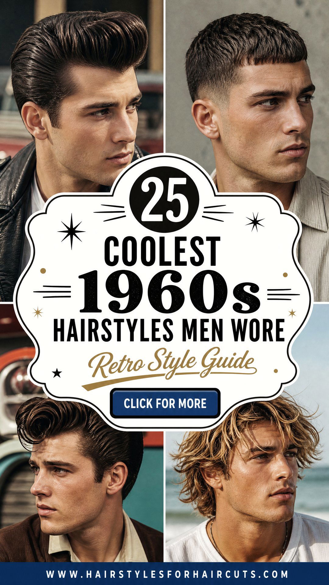 25 Coolest 1960s Hairstyles Men Wore Retro Style Guide - 25 Coolest 1960s Hairstyles Men Wore: Retro Style Guide
