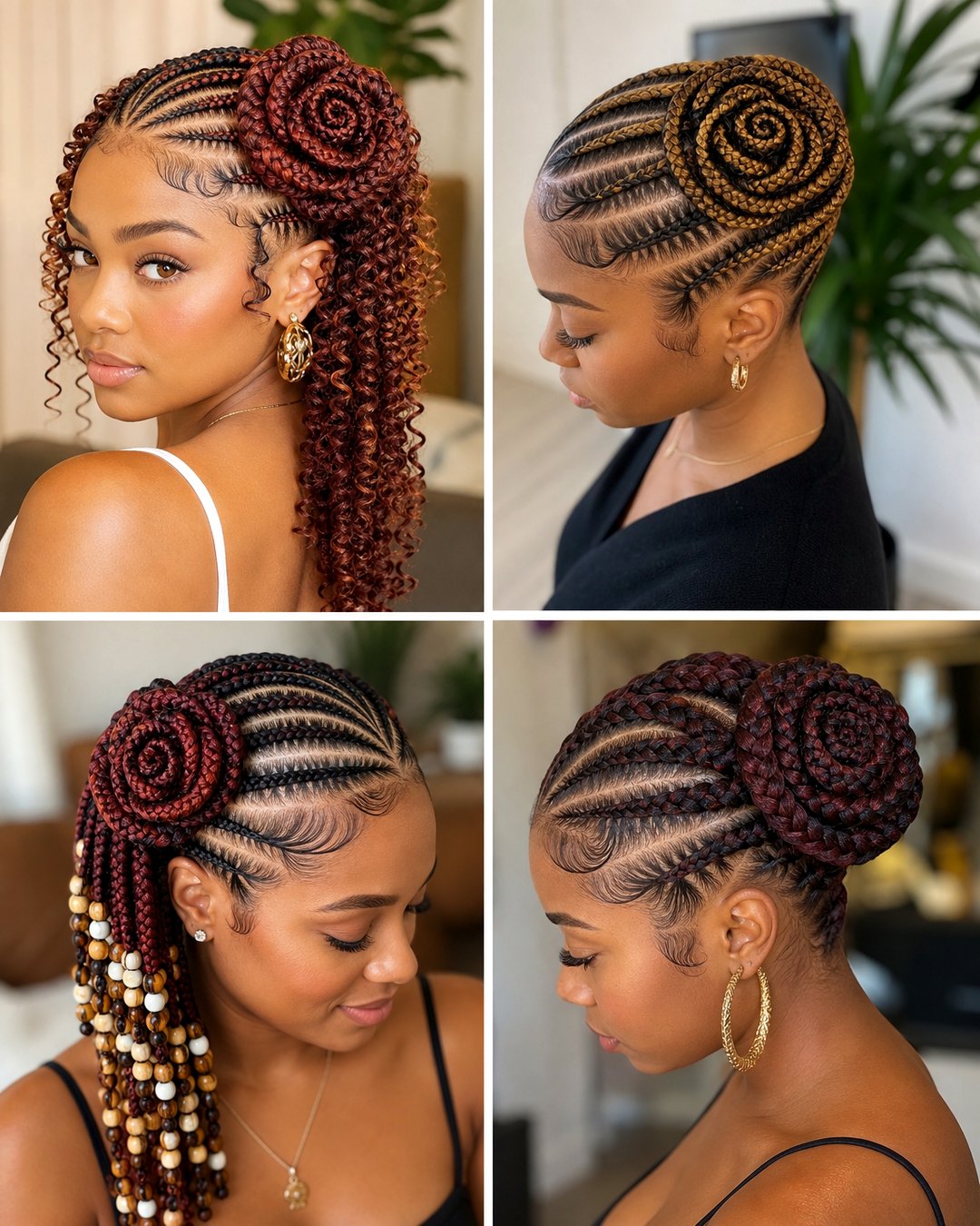 25 Corn Rose Hairstyles Stunning Braided Looks
