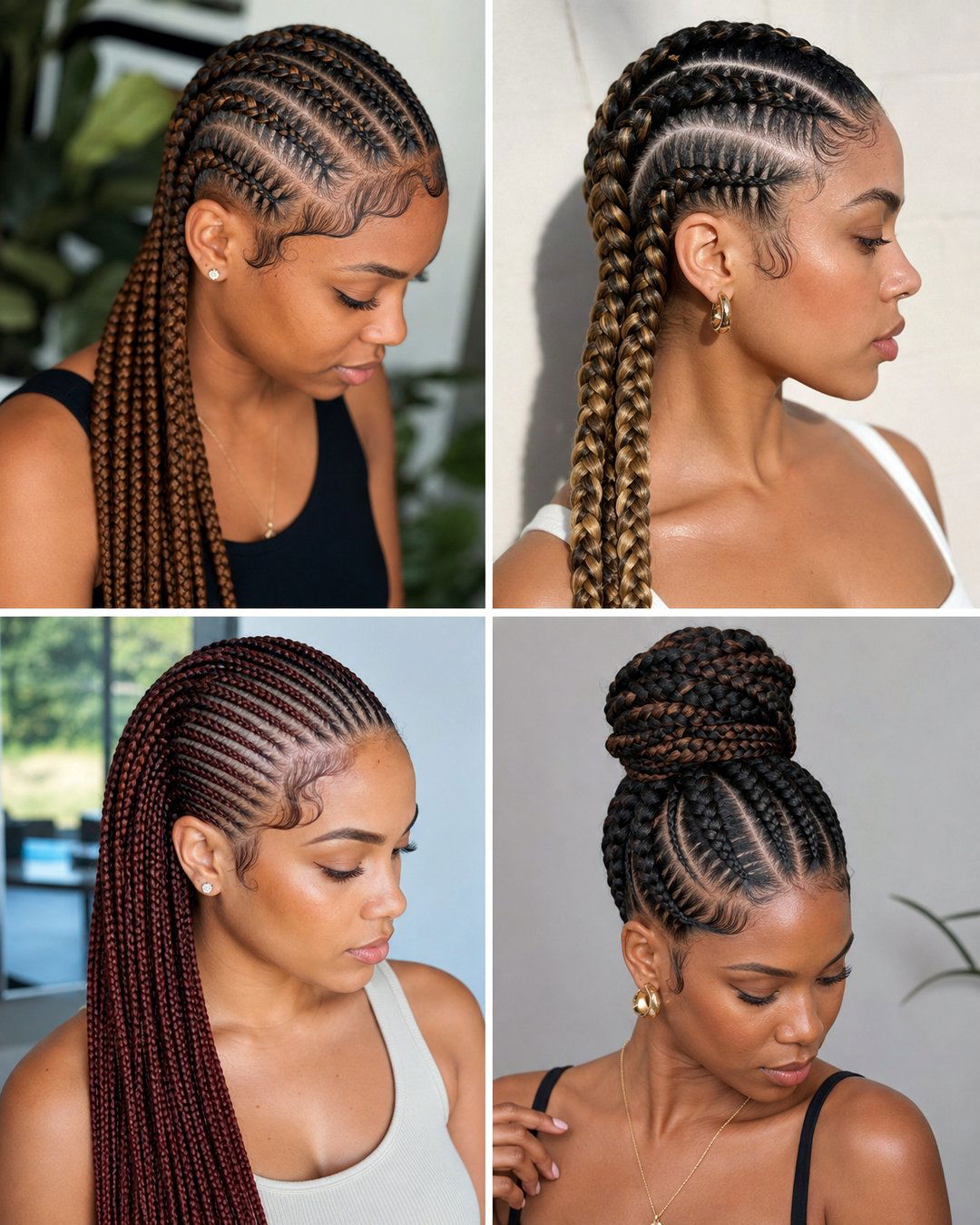 25 Cornrows Hairstyles for Black Hair Chic Looks