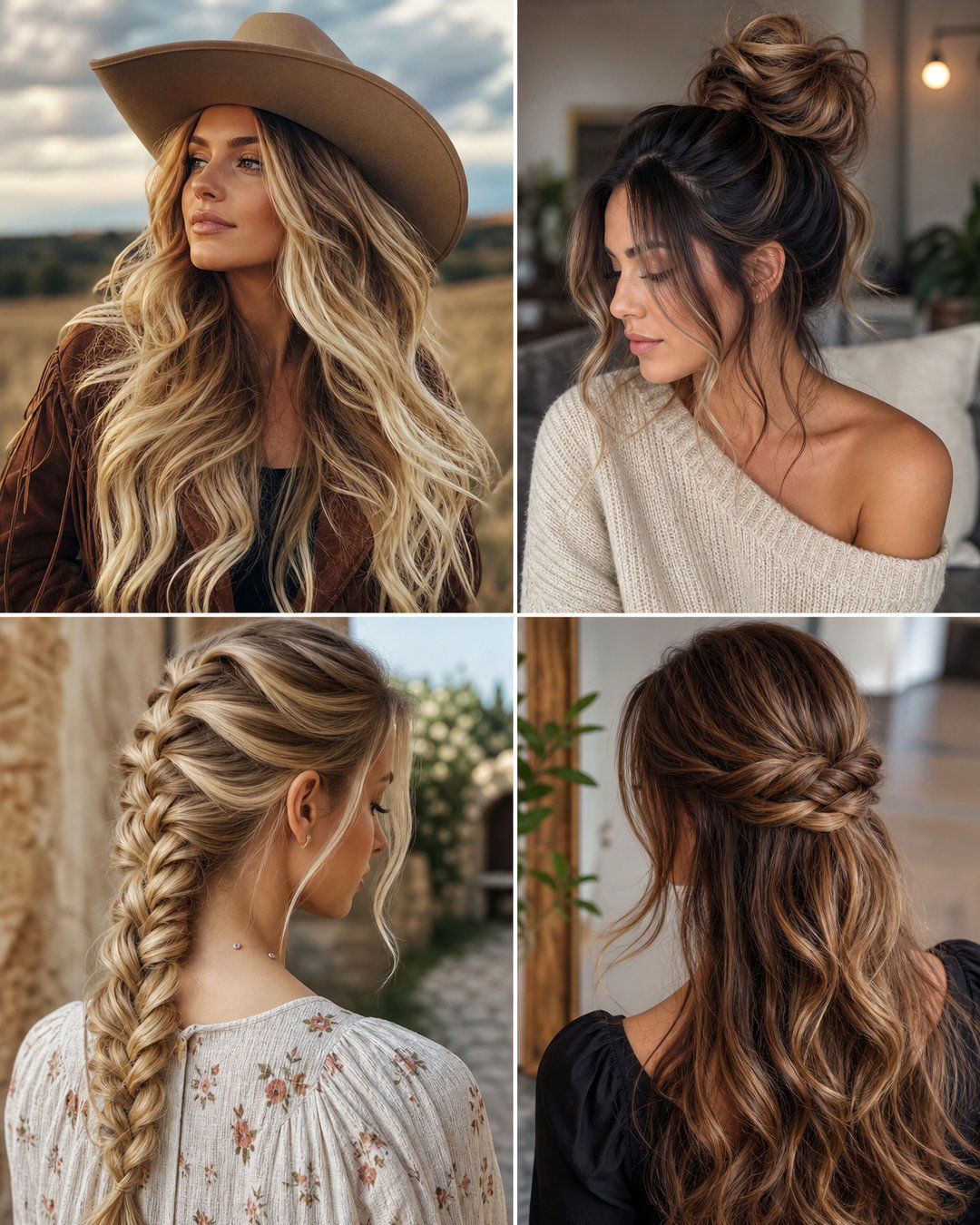 25 Country Girl Hairstyles for Long Hair to Try Now