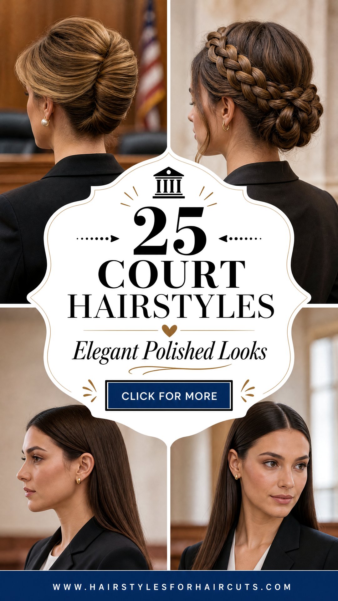 25 Court Hairstyles for an Elegant Polished Look - 25 Court Hairstyles for an Elegant Polished Look