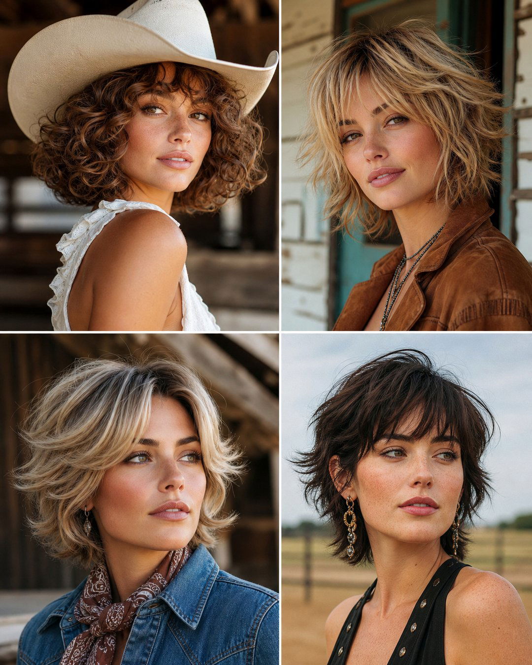25 Cowgirl Hairstyles for Short Hair to Try Today