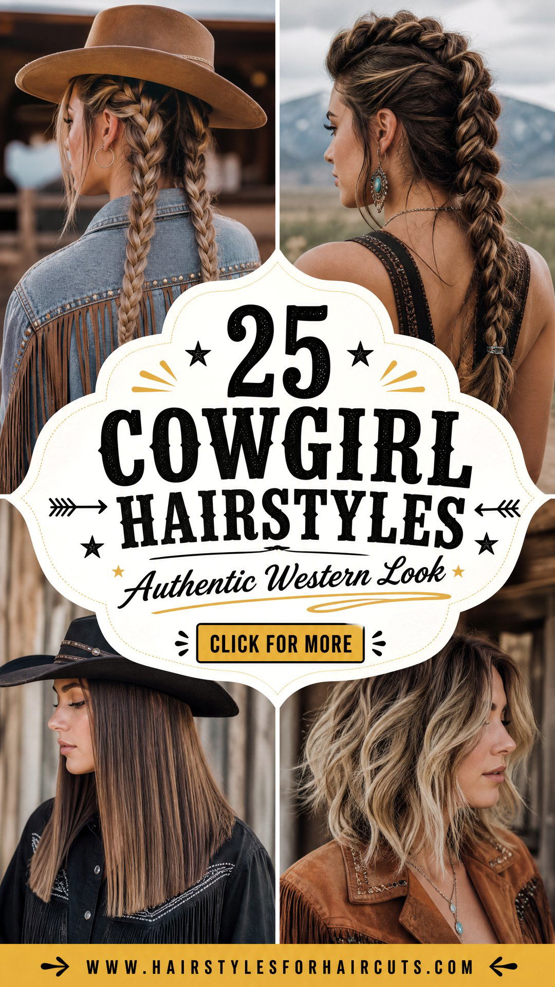 25 Cowgirl Hairstyles for an Authentic Western Look - 25 Cowgirl Hairstyles for an Authentic Western Look