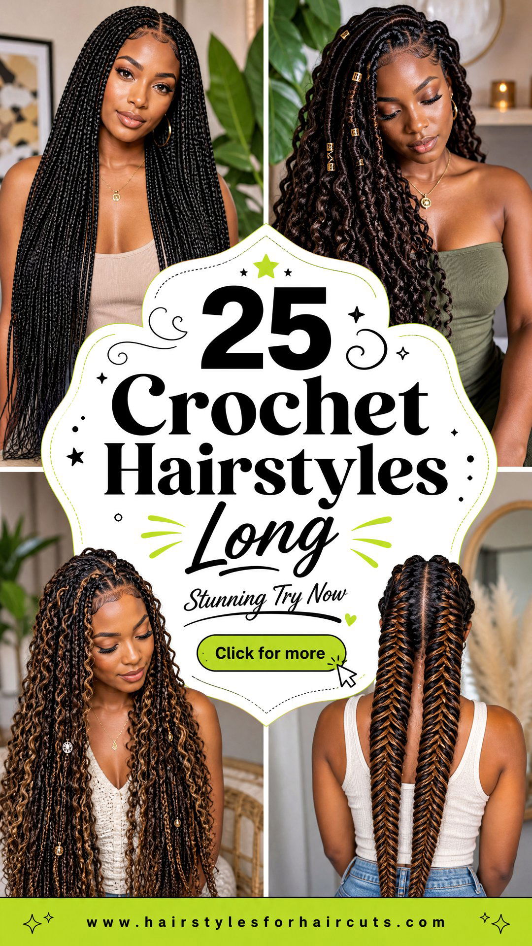 25 Crochet Hairstyles Long Stunning Ideas to Try Now - 25 Crochet Hairstyles Long: Stunning Ideas to Try Now