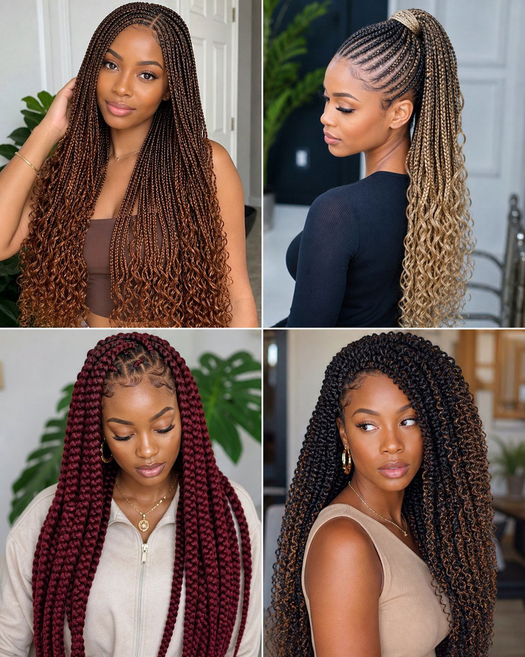 25 Crochet Hairstyles With Braiding Hair to Try Today