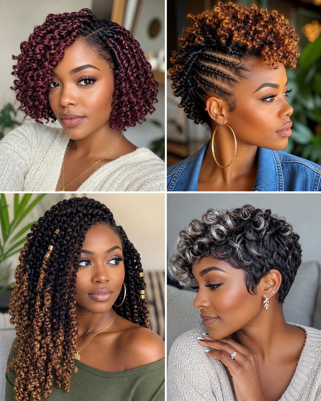 25 Crochet Hairstyles for Older Woman Elegant Looks