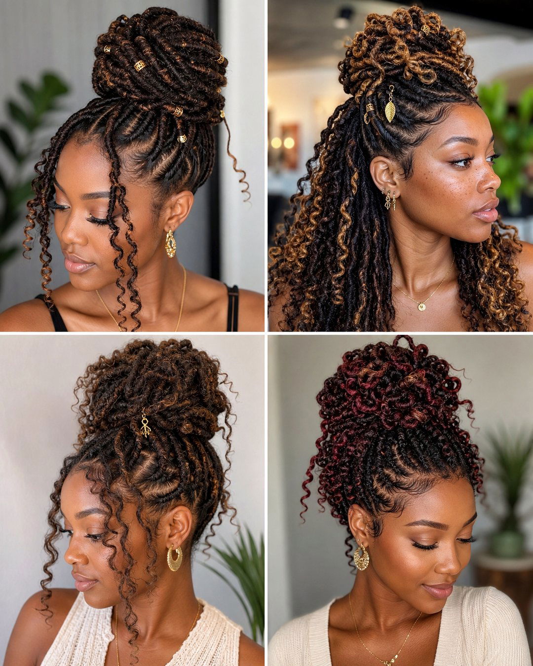 25 Crochet Updo Hairstyles for Black Hair to Inspire You