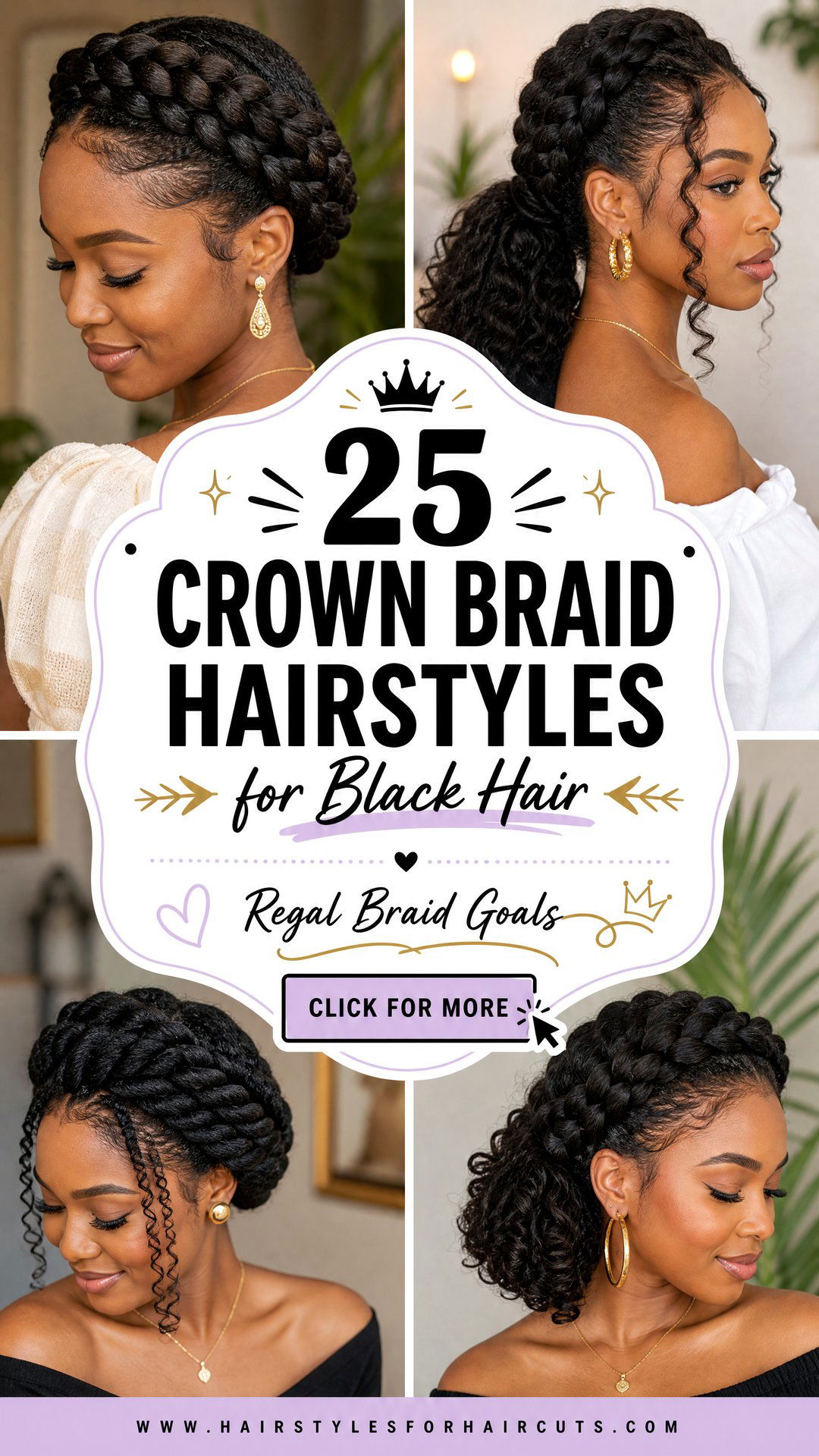 25 Crown Braid Hairstyles for Black Hair to Inspire You - 25 Crown Braid Hairstyles for Black Hair to Inspire You