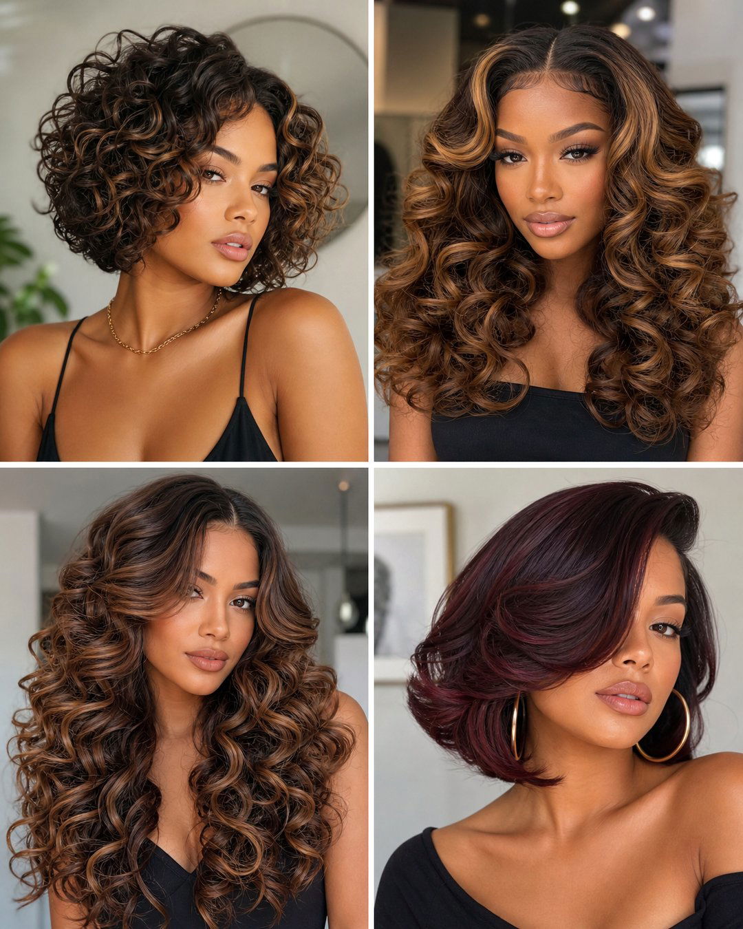 25 Curling Iron Hairstyles for Black Hair to Love