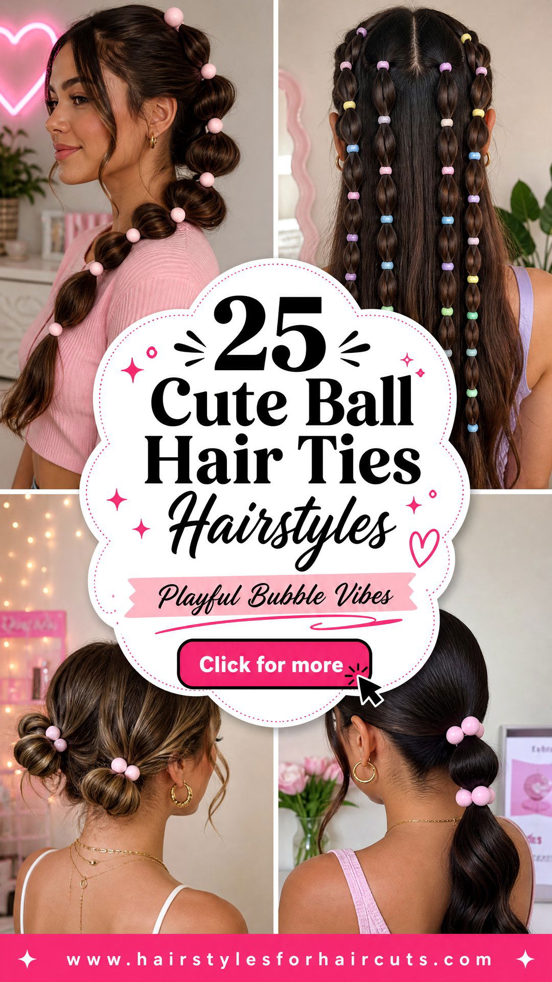 25 Cute Ball Hair Ties Hairstyles to Try Today - 25 Cute Ball Hair Ties Hairstyles to Try Today