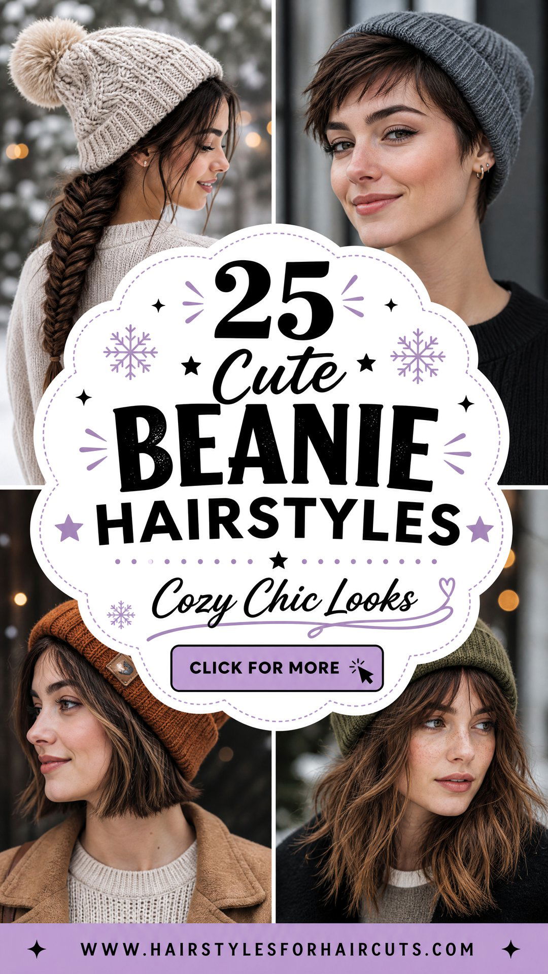 25 Cute Beanie Hairstyles for a Cozy Chic Look - 25 Cute Beanie Hairstyles for a Cozy, Chic Look