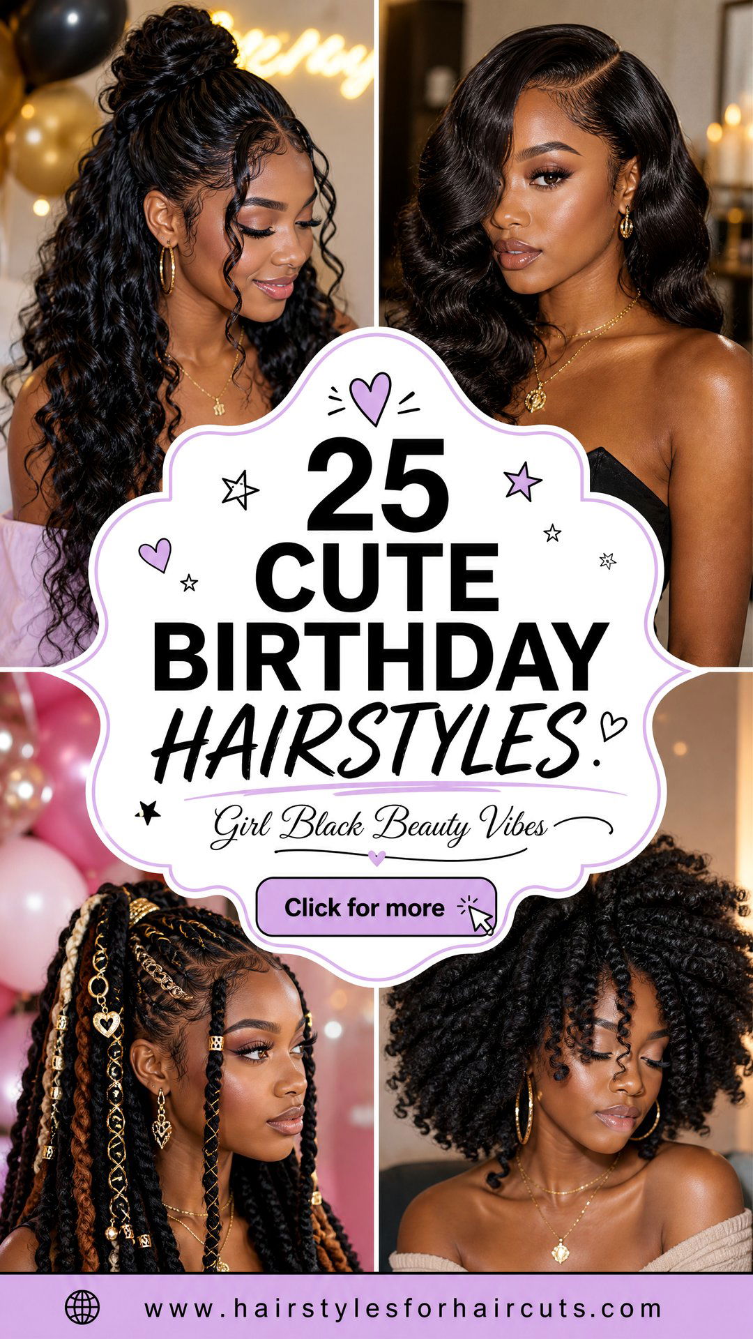25 Cute Birthday Hairstyles for Girl Black Beauties - 25 Cute Birthday Hairstyles for Girl Black Beauties