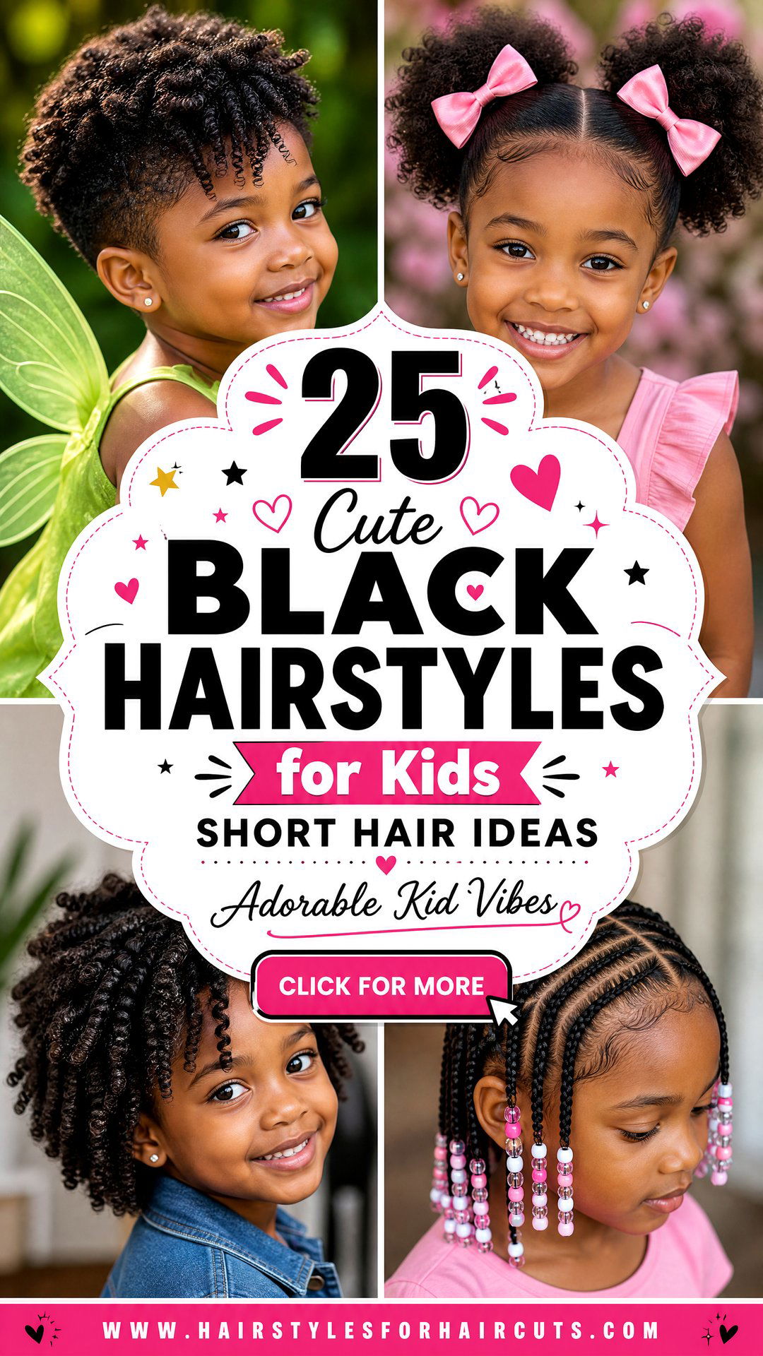 25 Cute Black Hairstyles for Kids Short Hair Ideas - 25 Cute Black Hairstyles for Kids Short Hair Ideas