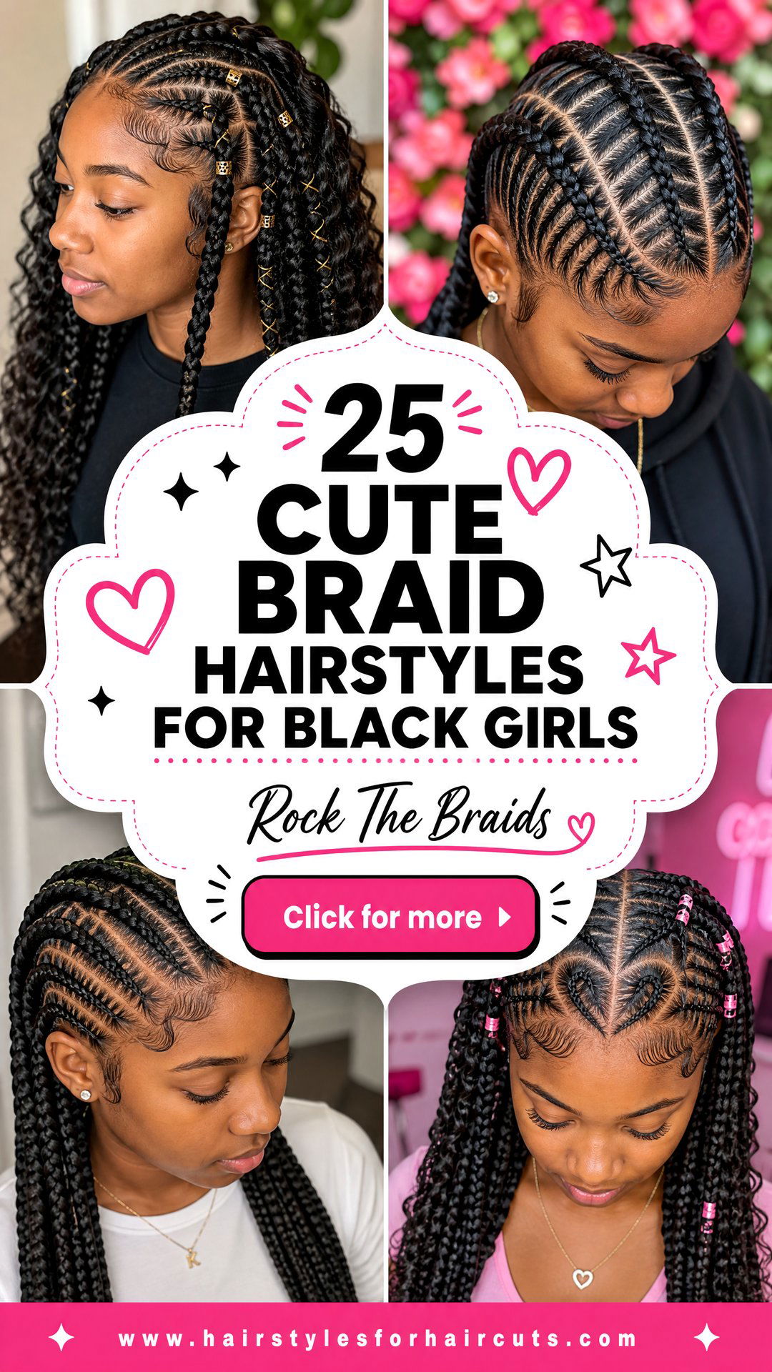 25 Cute Braid Hairstyles for Black Girls to Rock - 25 Cute Braid Hairstyles for Black Girls to Rock