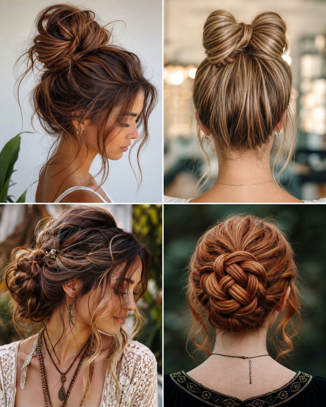 25 Cute Bun Hairstyles for Long Hair to Try Today
