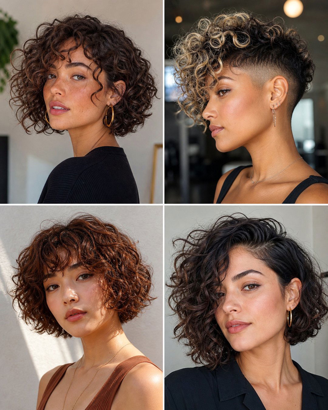 25 Cute Curly Hair Haircuts to Refresh Your Style