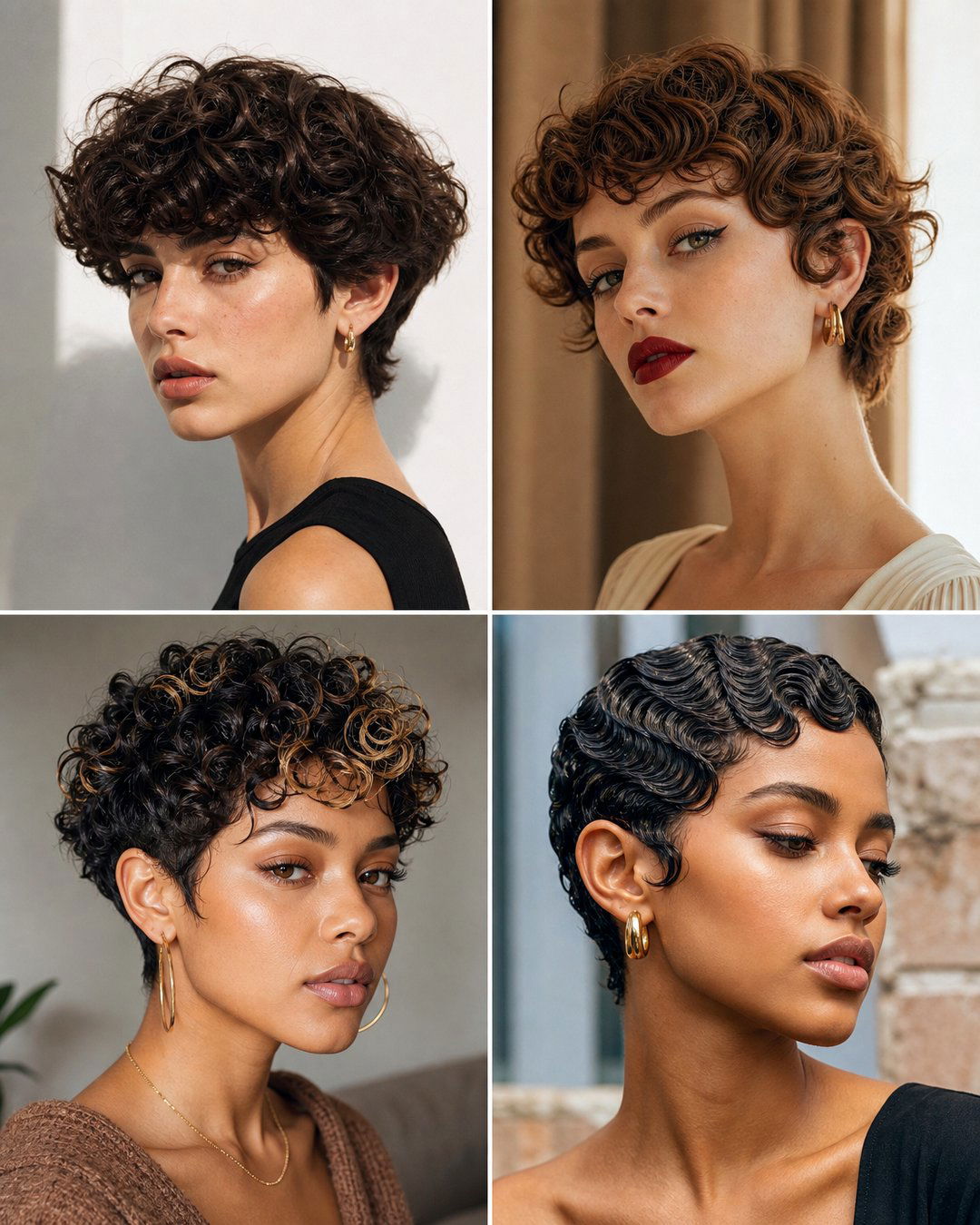 25 Cute Curly Hairstyles for Short Hair to Try Now