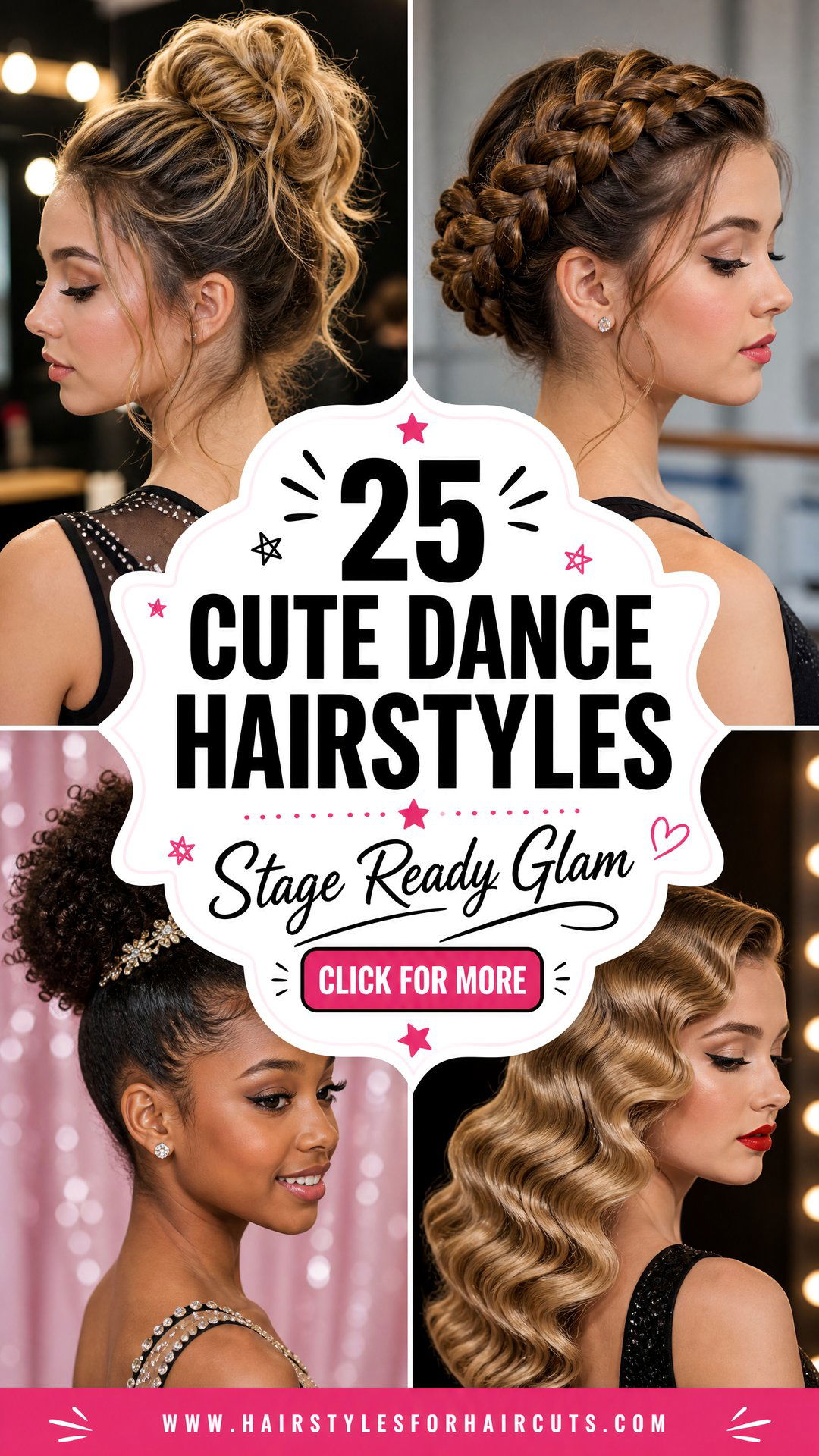 25 Cute Dance Hairstyles to Stand Out on Stage - 25 Cute Dance Hairstyles to Stand Out on Stage