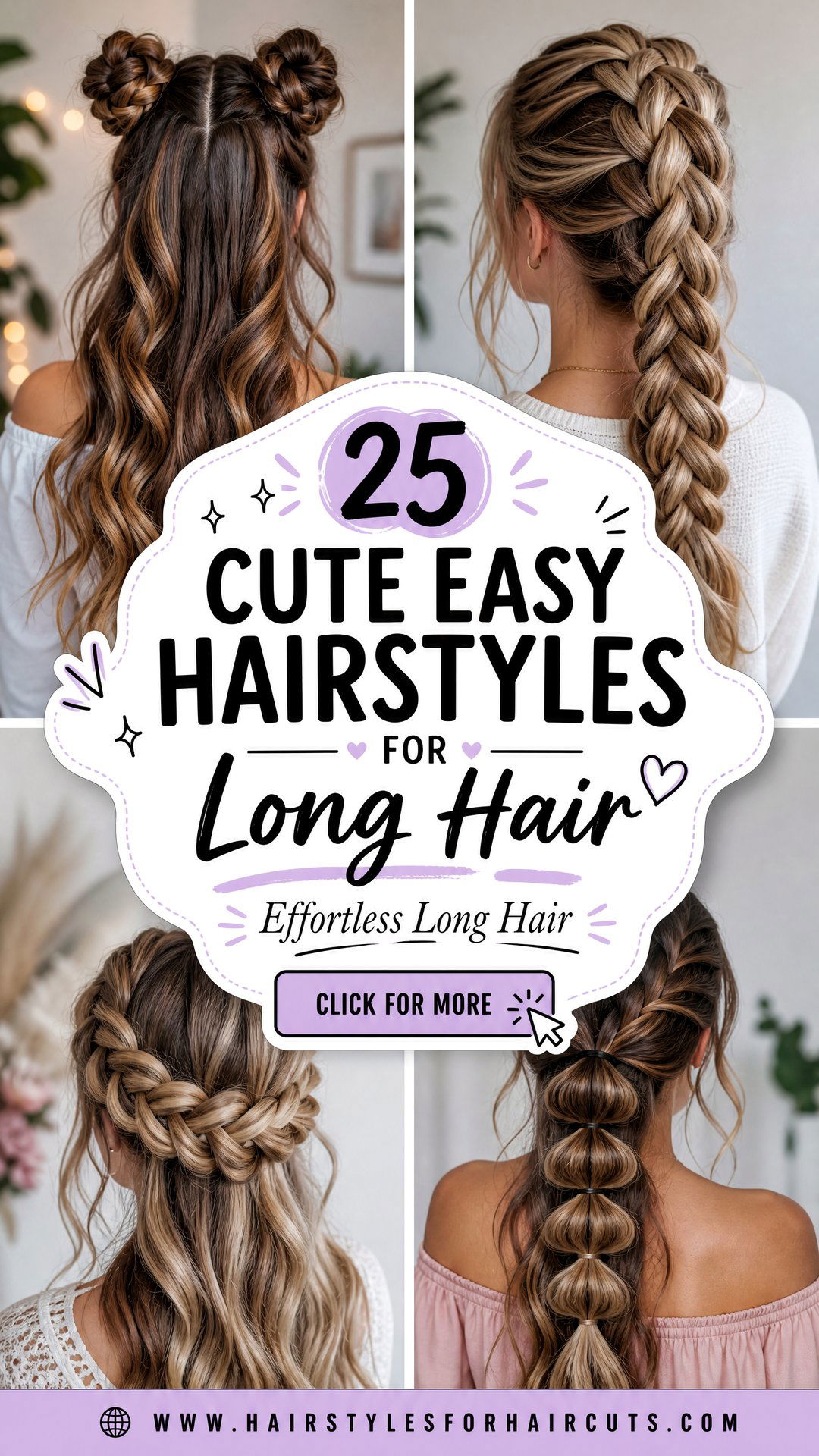 25 Cute Easy Hairstyles for Long Hair to Try Today - 25 Cute Easy Hairstyles for Long Hair to Try Today