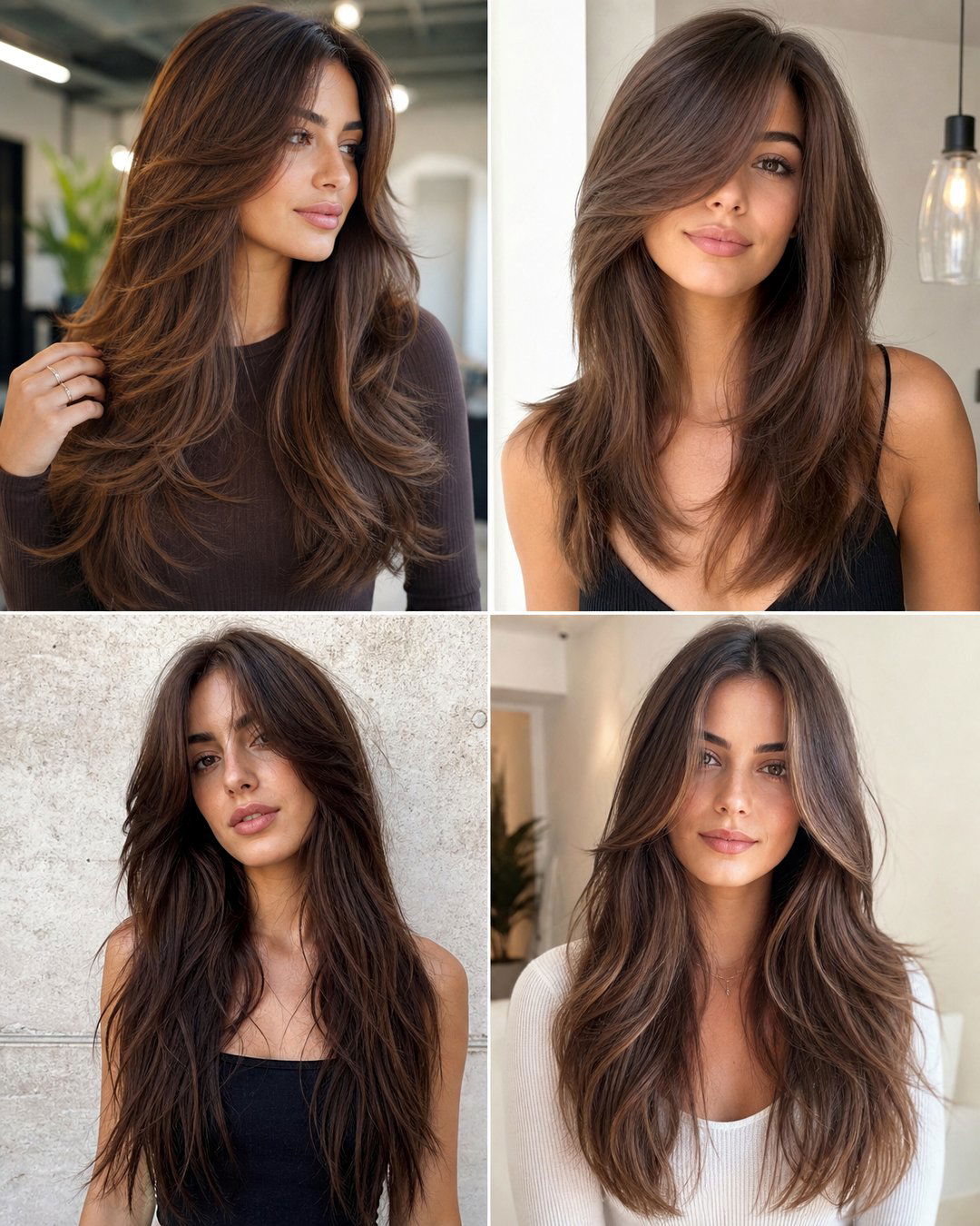 25 Cute Haircuts for Long Brown Hair to Inspire You