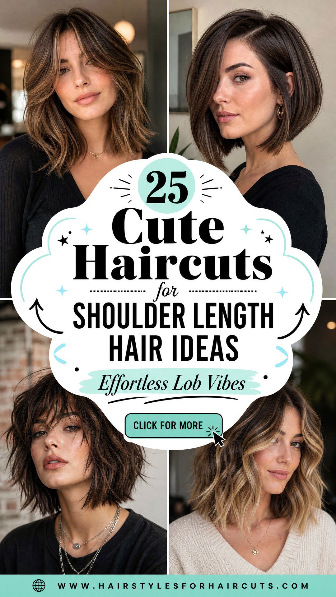 25 Cute Haircuts for Shoulder Length Hair Ideas - 25 Cute Haircuts for Shoulder Length Hair Ideas