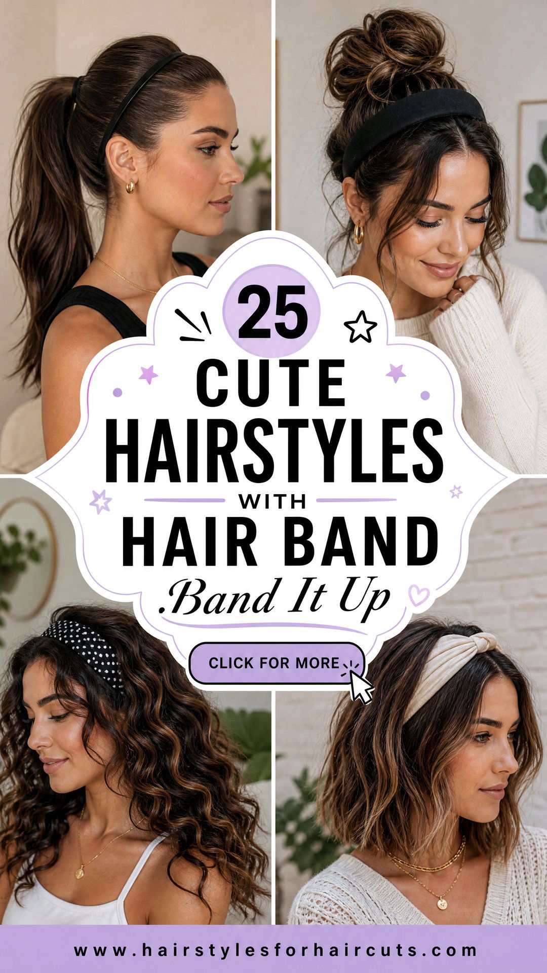 25 Cute Hairstyles With Hair Band for Every Occasion - 25 Cute Hairstyles With Hair Band for Every Occasion