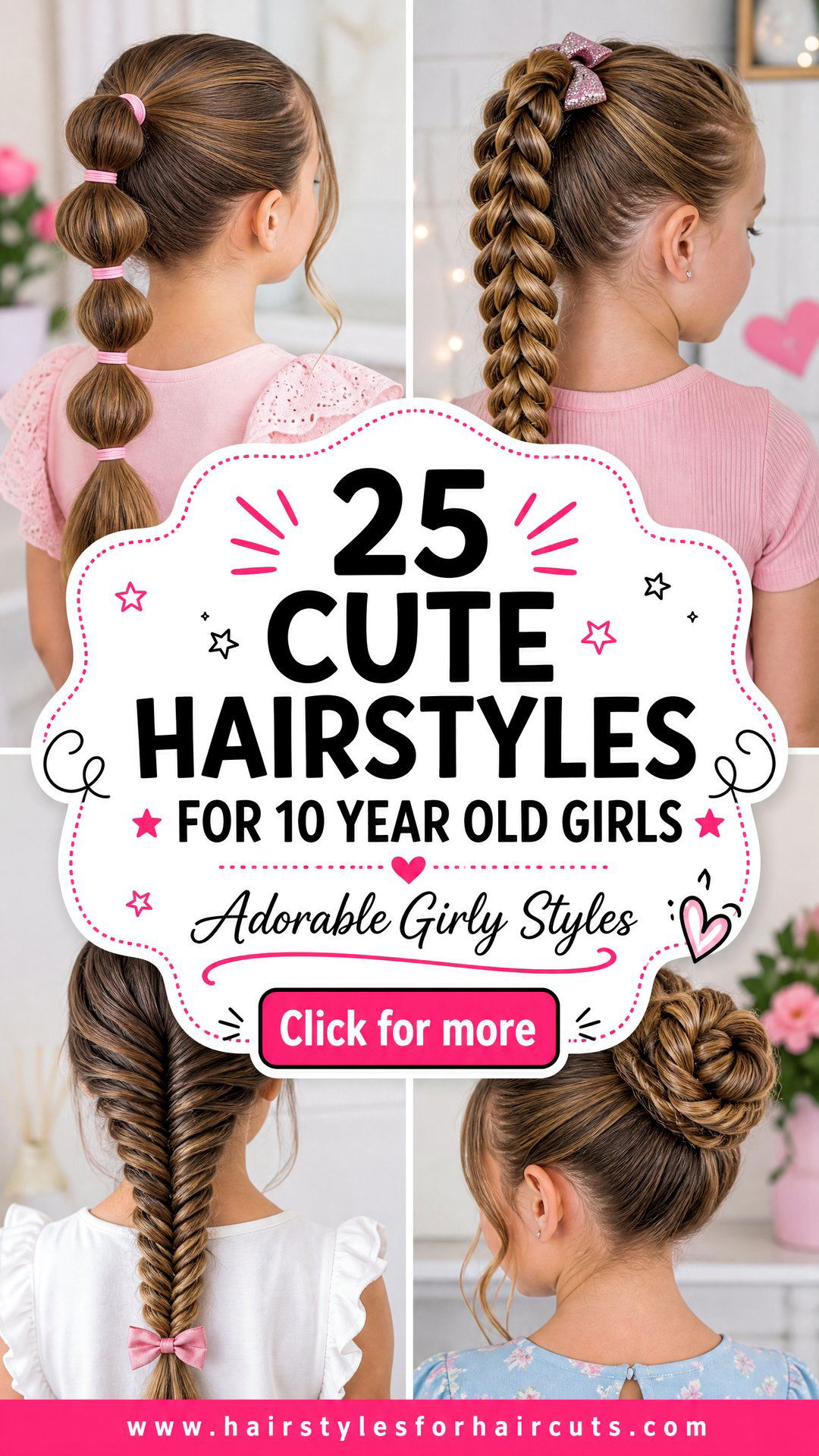 25 Cute Hairstyles for 10 Year Old Girls to Try - 25 Cute Hairstyles for 10 Year Old Girls to Try
