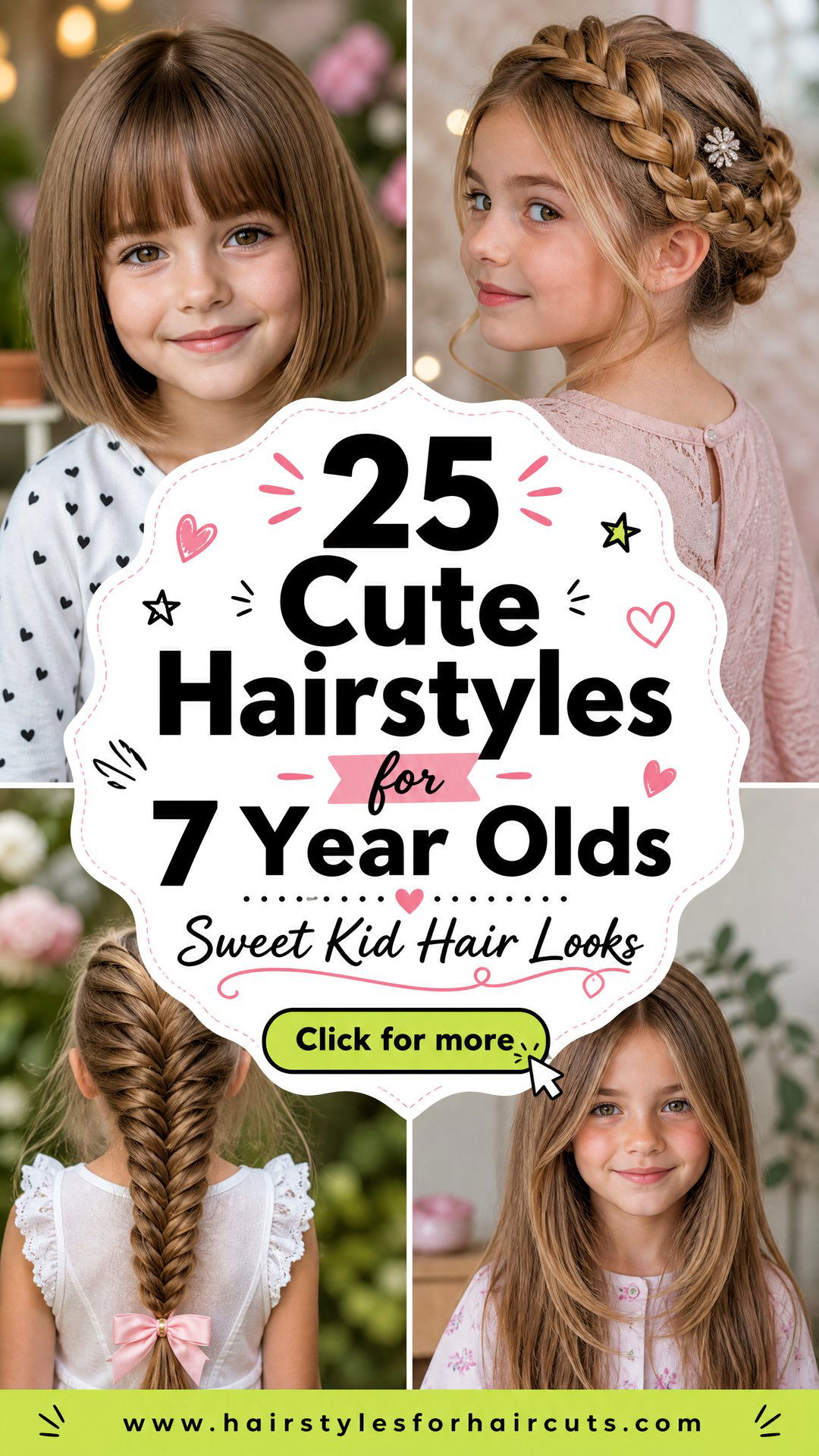 25 Cute Hairstyles for 7 Year Olds to Try Today - 25 Cute Hairstyles for 7 Year Olds to Try Today