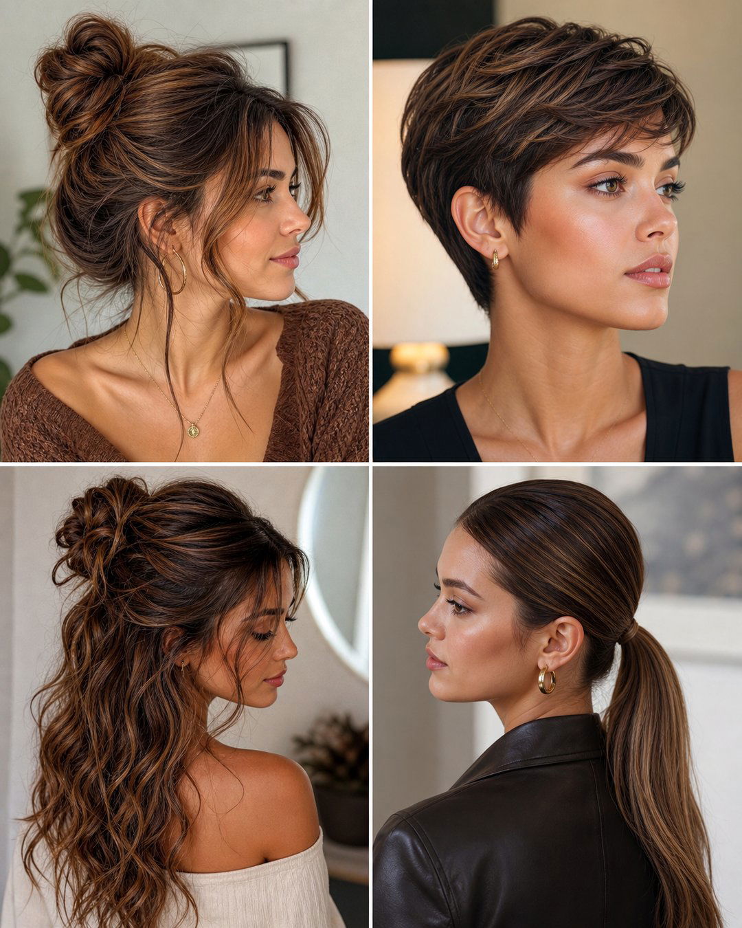 25 Cute Hairstyles for Brown Hair to Inspire You