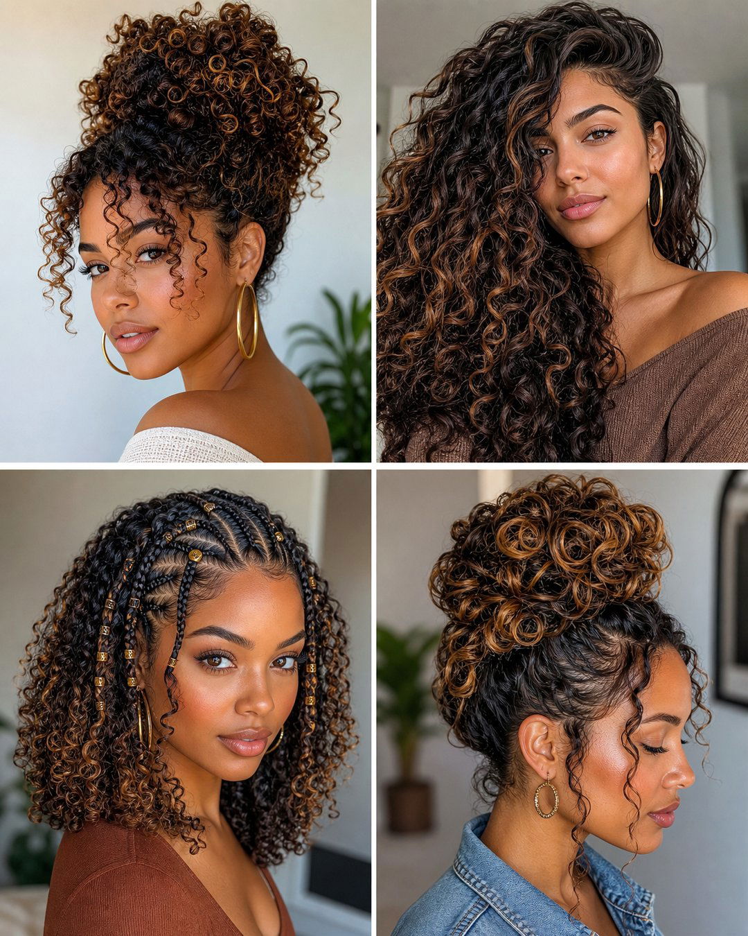 25 Cute Hairstyles for Curly Hair White Girl