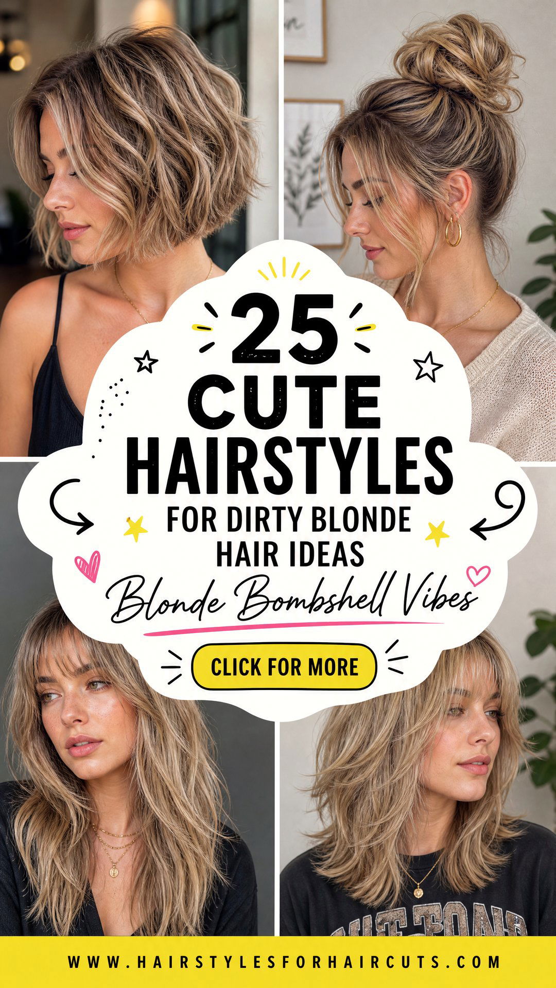 25 Cute Hairstyles for Dirty Blonde Hair Ideas - 25 Cute Hairstyles for Dirty Blonde Hair Ideas