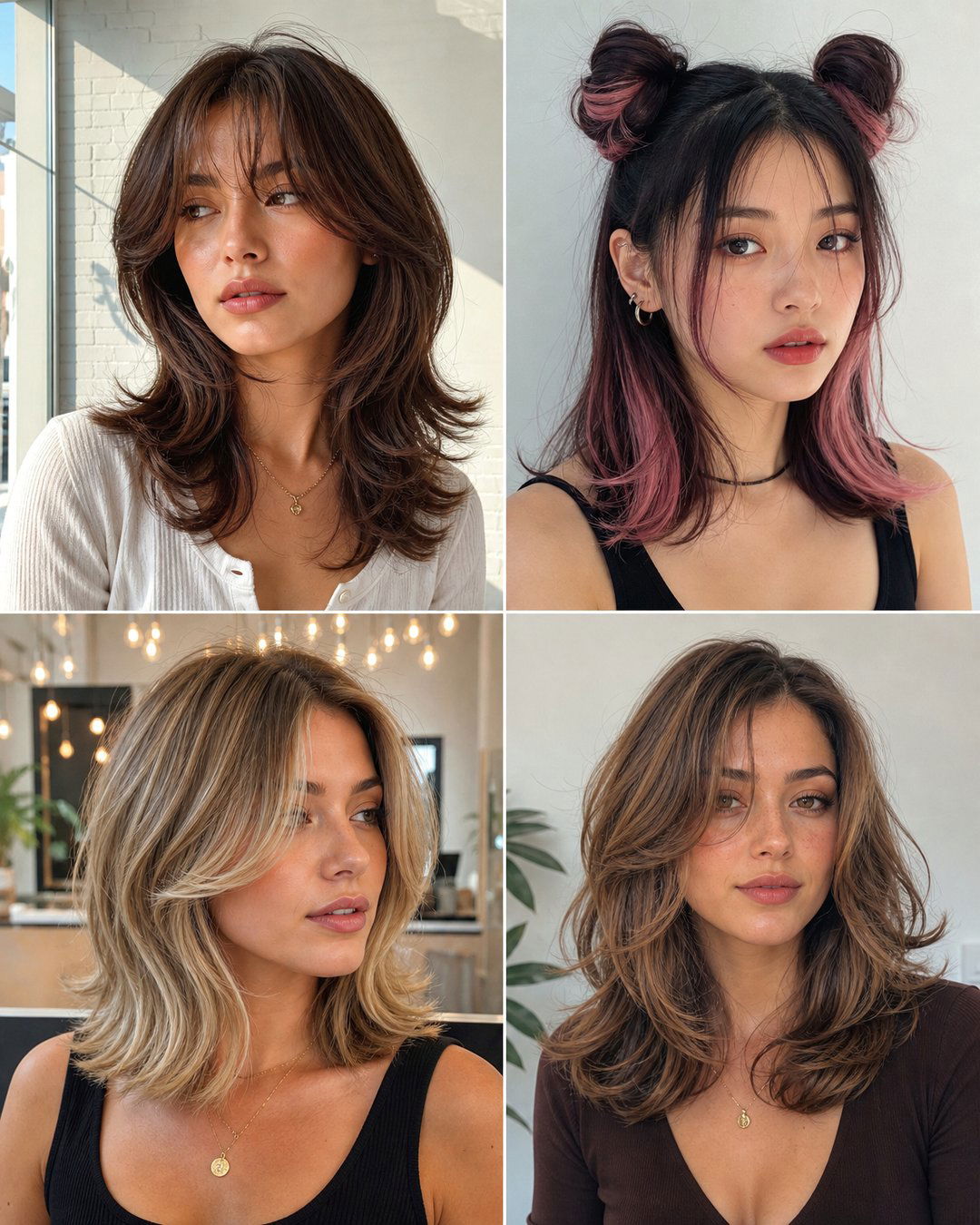 25 Cute Hairstyles for Girls With Medium Length Hair