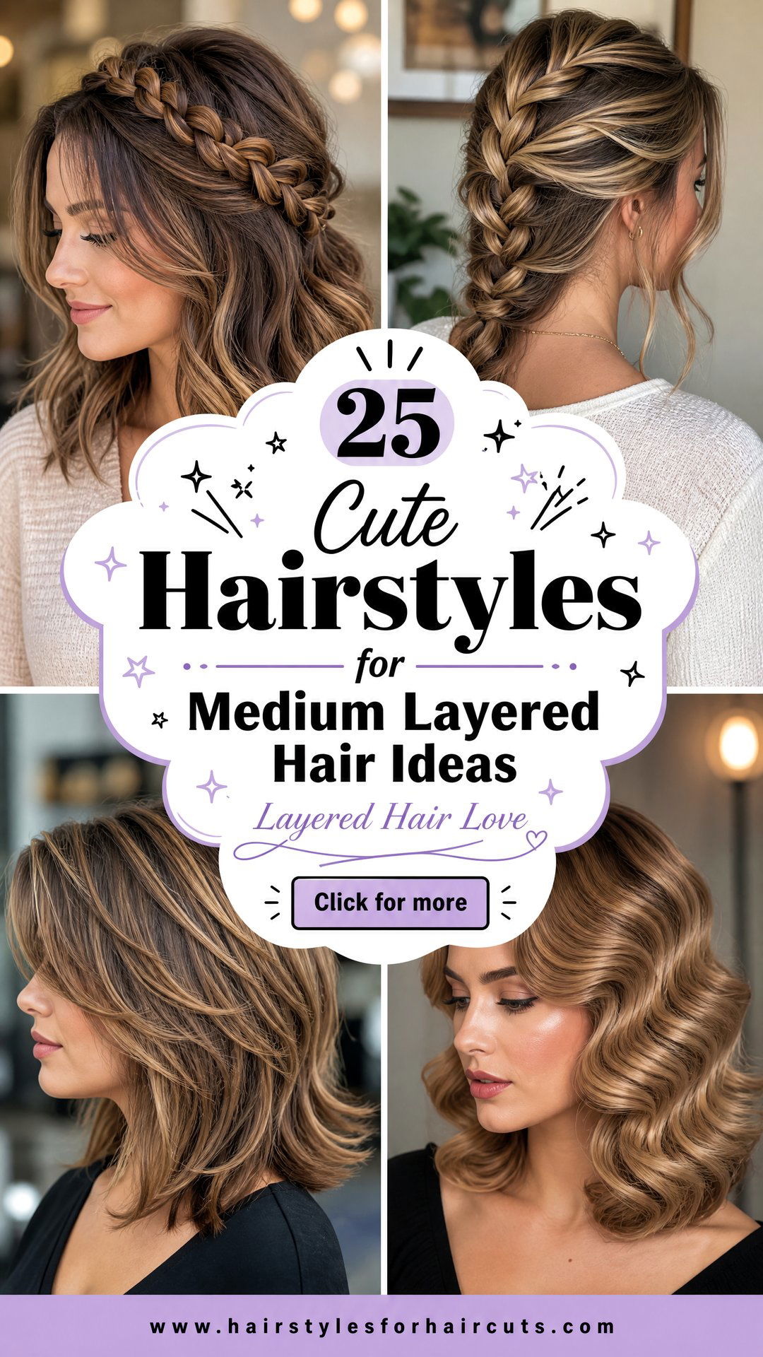 25 Cute Hairstyles for Medium Layered Hair Ideas - 25 Cute Hairstyles for Medium Layered Hair Ideas