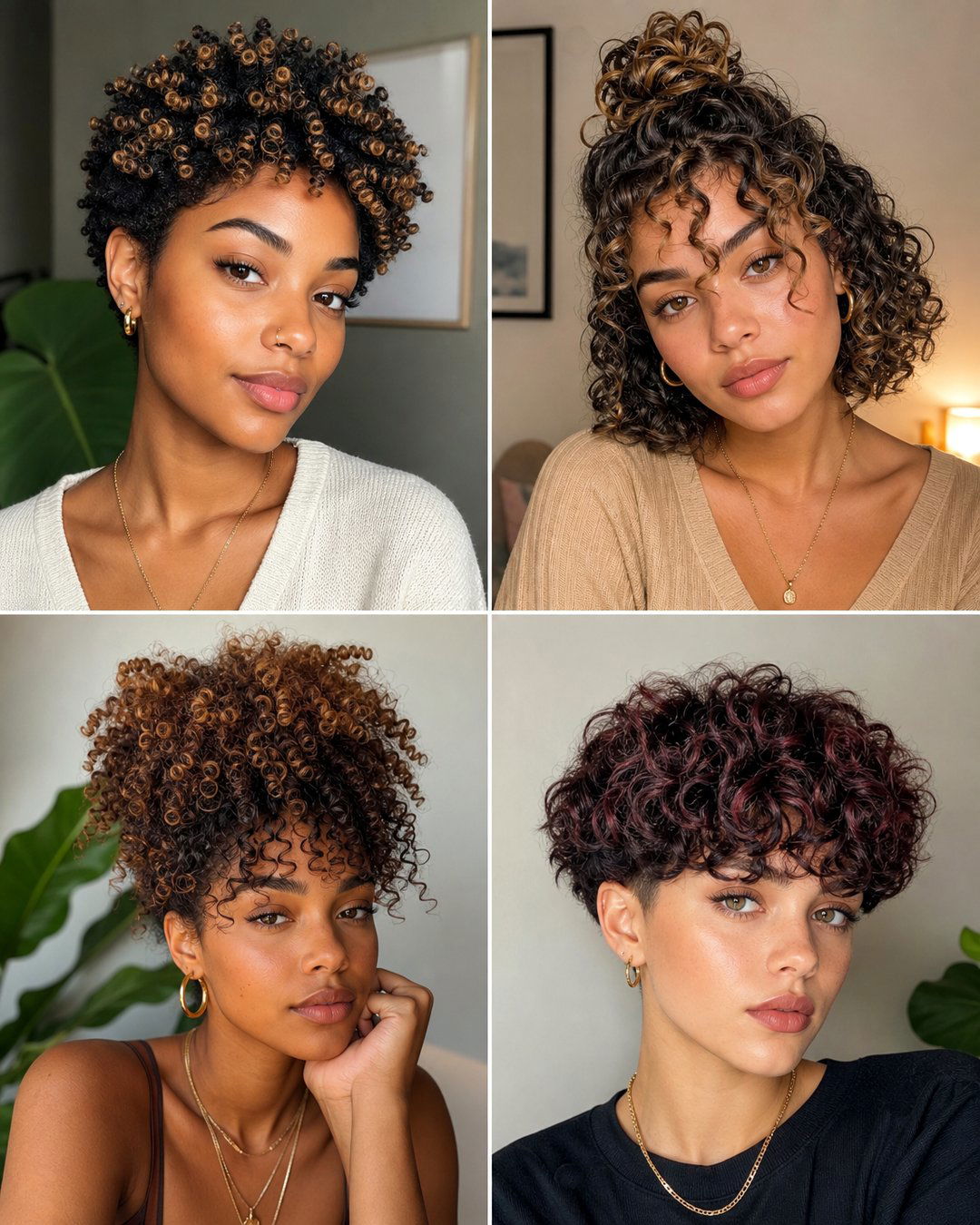 25 Cute Hairstyles for Short Curly Hair Ideas