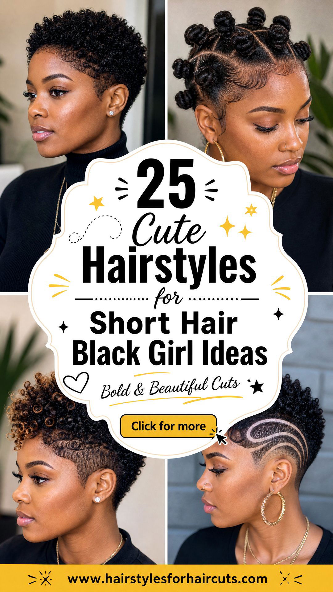 25 Cute Hairstyles for Short Hair Black Girl Ideas - 25 Cute Hairstyles for Short Hair Black Girl Ideas